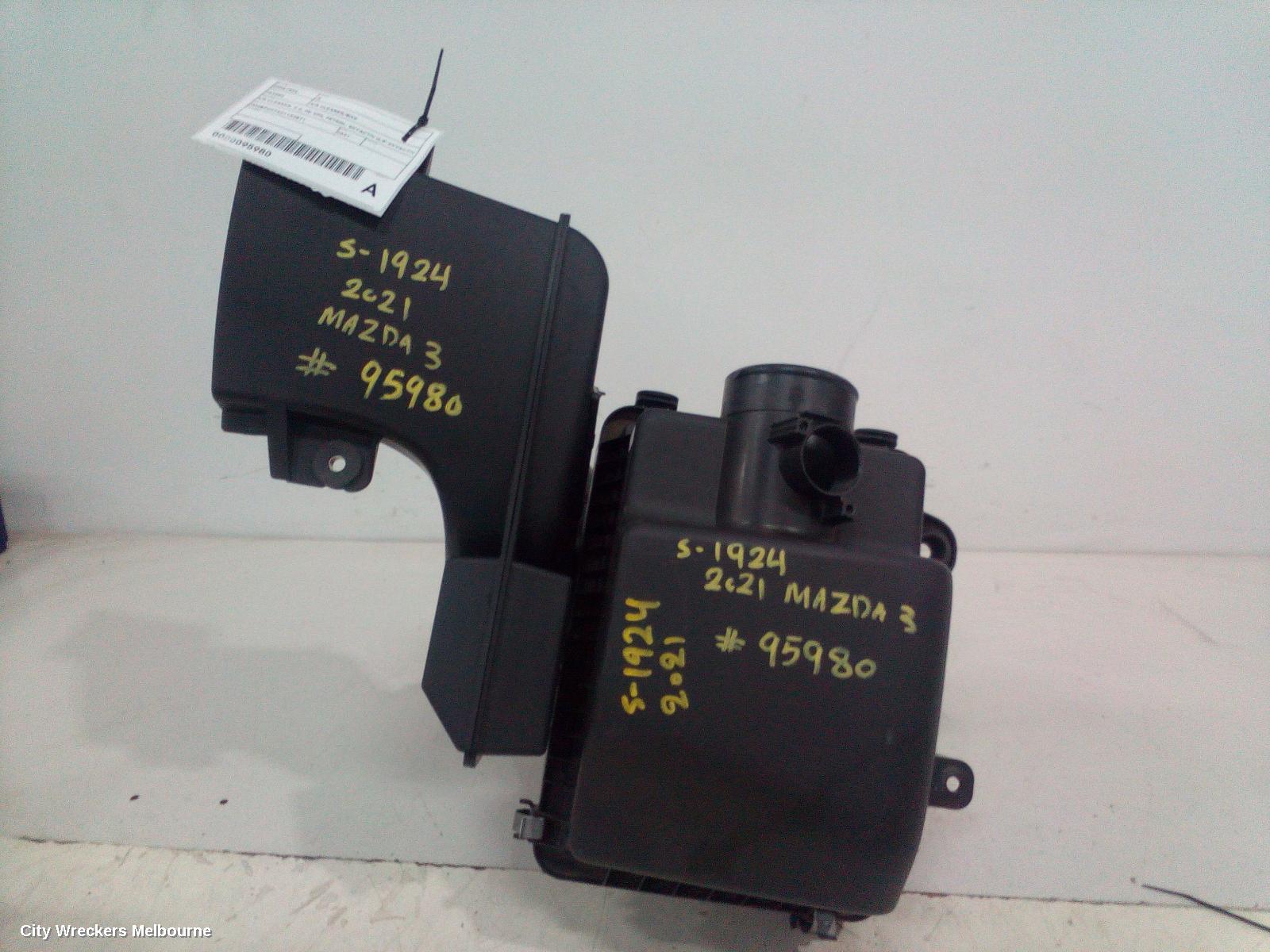 MAZDA 3 AIR CLEANER/BOX, AIR CLEANER, 2.0, PE-VPS, PETROL, SKYACTIV G/E-SKYACTIV G, BP, 03/2019 ONWARDS - Image 2