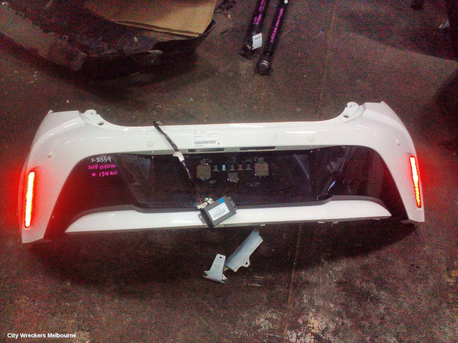 TOYOTA COROLLA REAR BUMPER, E210, HATCH, ASCENT SPORT/ASCENT SPORT (HYBRID)/SX, W/ PARK SENSOR TYPE, 07/2018 ONWARDS - Image 2