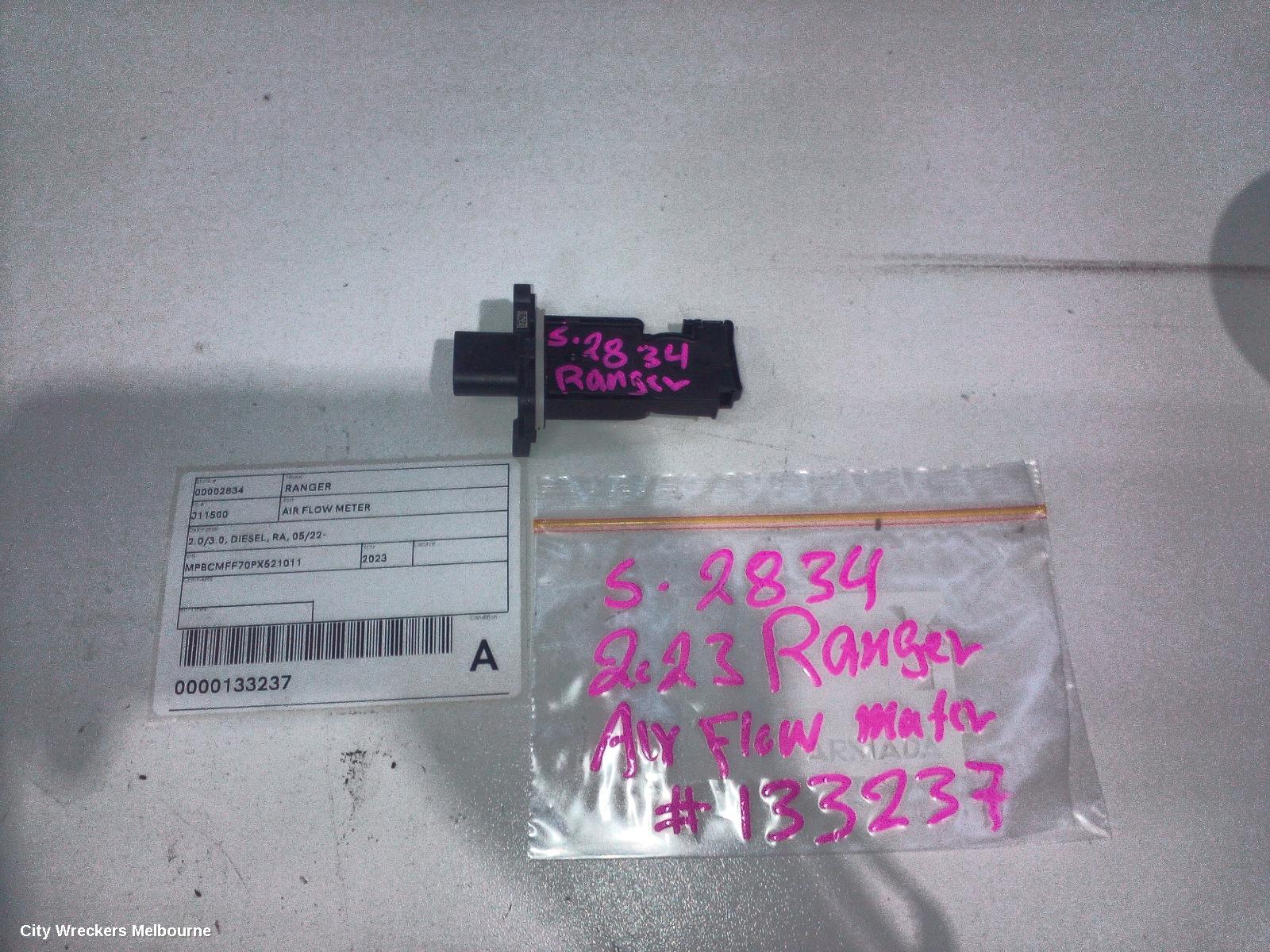 FORD RANGER AIR FLOW METER, 2.0/3.0, DIESEL, RA, 05/2022 ONWARDS - Image 2