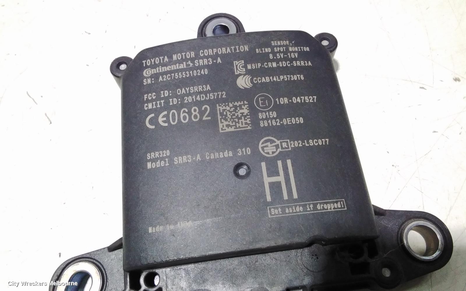 TOYOTA KLUGER, BLIND SPOT DETECTION (RH/LH SIDE), GSU50/GSU55, 12/2013 - 02/2021, LHS BLIND SPOT MODULE: 107177 - Image 3