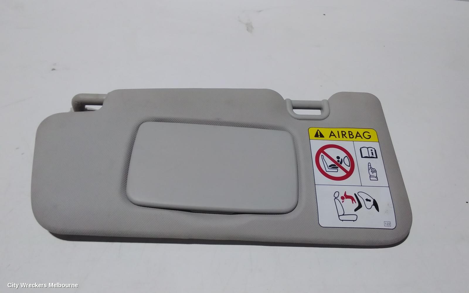 SUBARU IMPREZA SUNVISOR, G5, LH SIDE, NON LIGHT TYPE, 11/2016 ONWARDS - Image 1