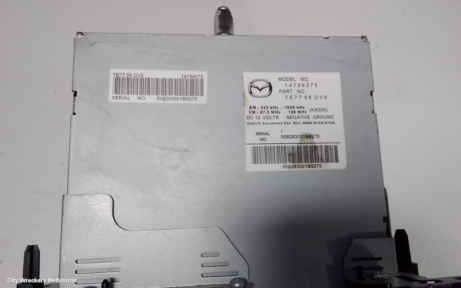 MAZDA CX9 RADIO/CD/DVD/SAT/TV, DISPLAY UNIT, SAT NAV TYPE (P/N TE7766DV0), 09/2008 - 11/2012 - Image 3