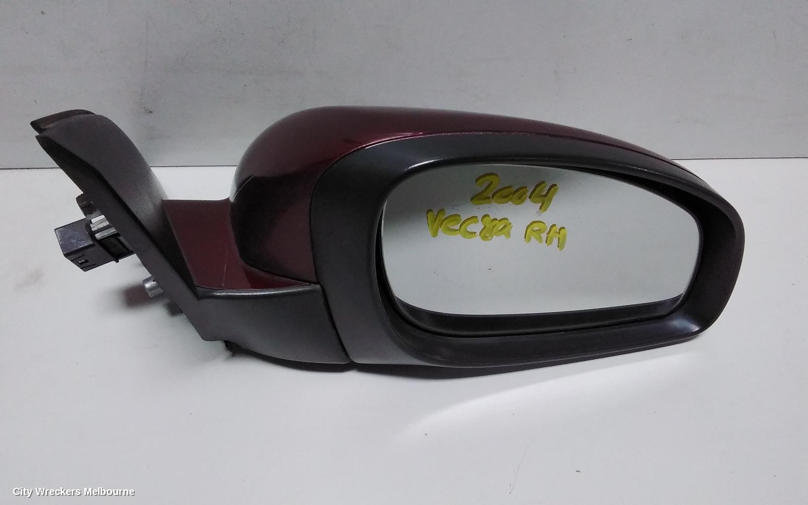 HOLDEN VECTRA RIGHT DOOR MIRROR, ZC ELECTRIC 03/2003 - 12/2006 - Image 1