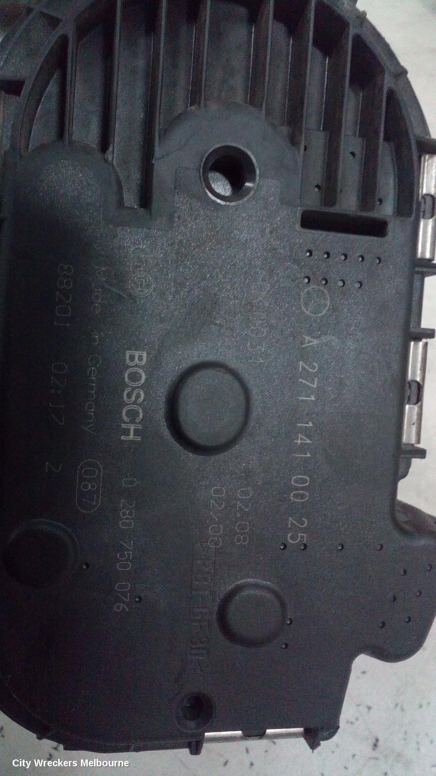MERCEDES C CLASS THROTTLE BODY, 1.8, PETROL, BOSCH P/N A2661410525, W204/C204, 07/2007 - 01/2015 - Image 1