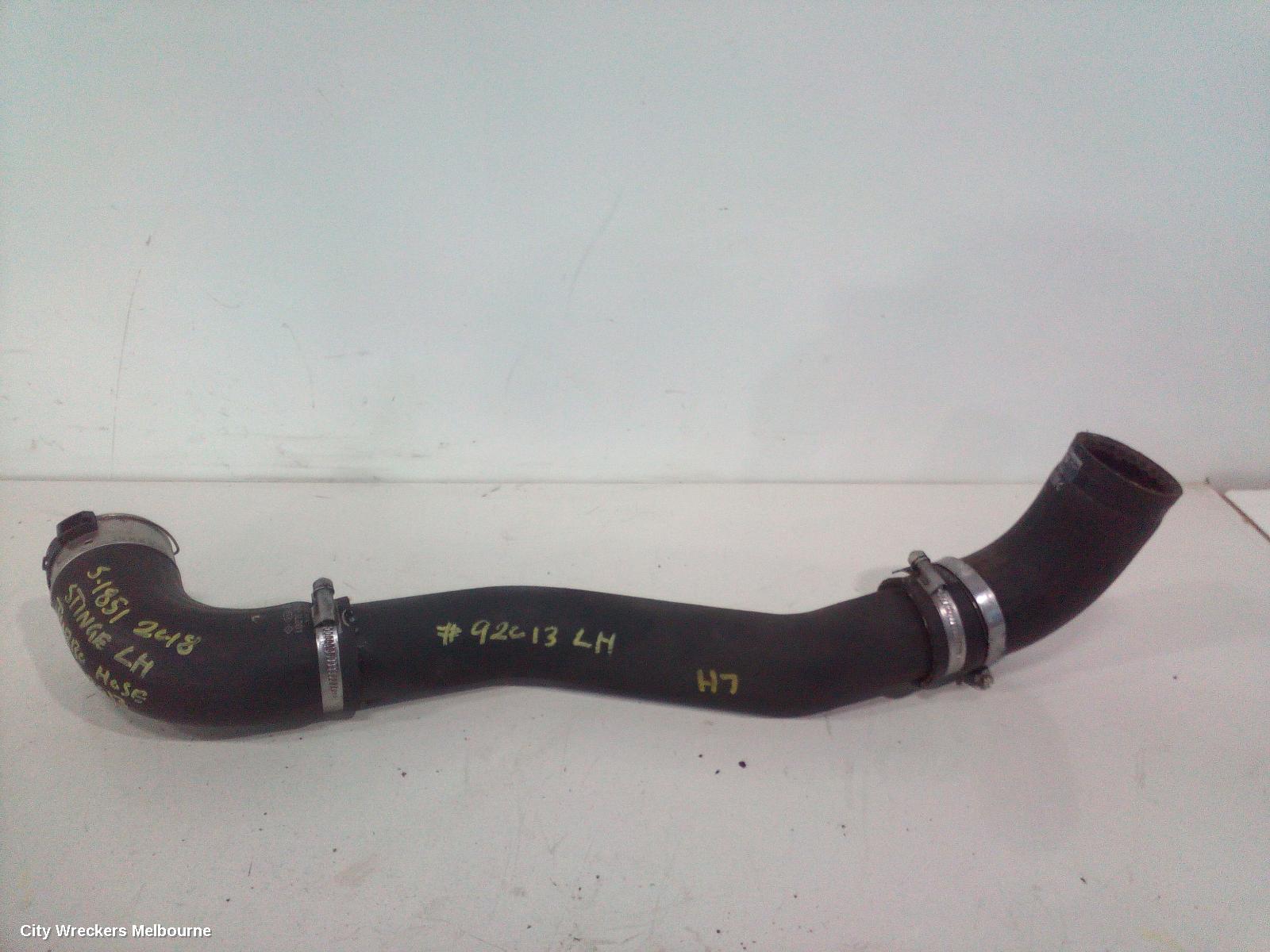 KIA STINGER, CK, 06/2017 - 04/2023, LH TURBO HOSE : 92013 - Image 1