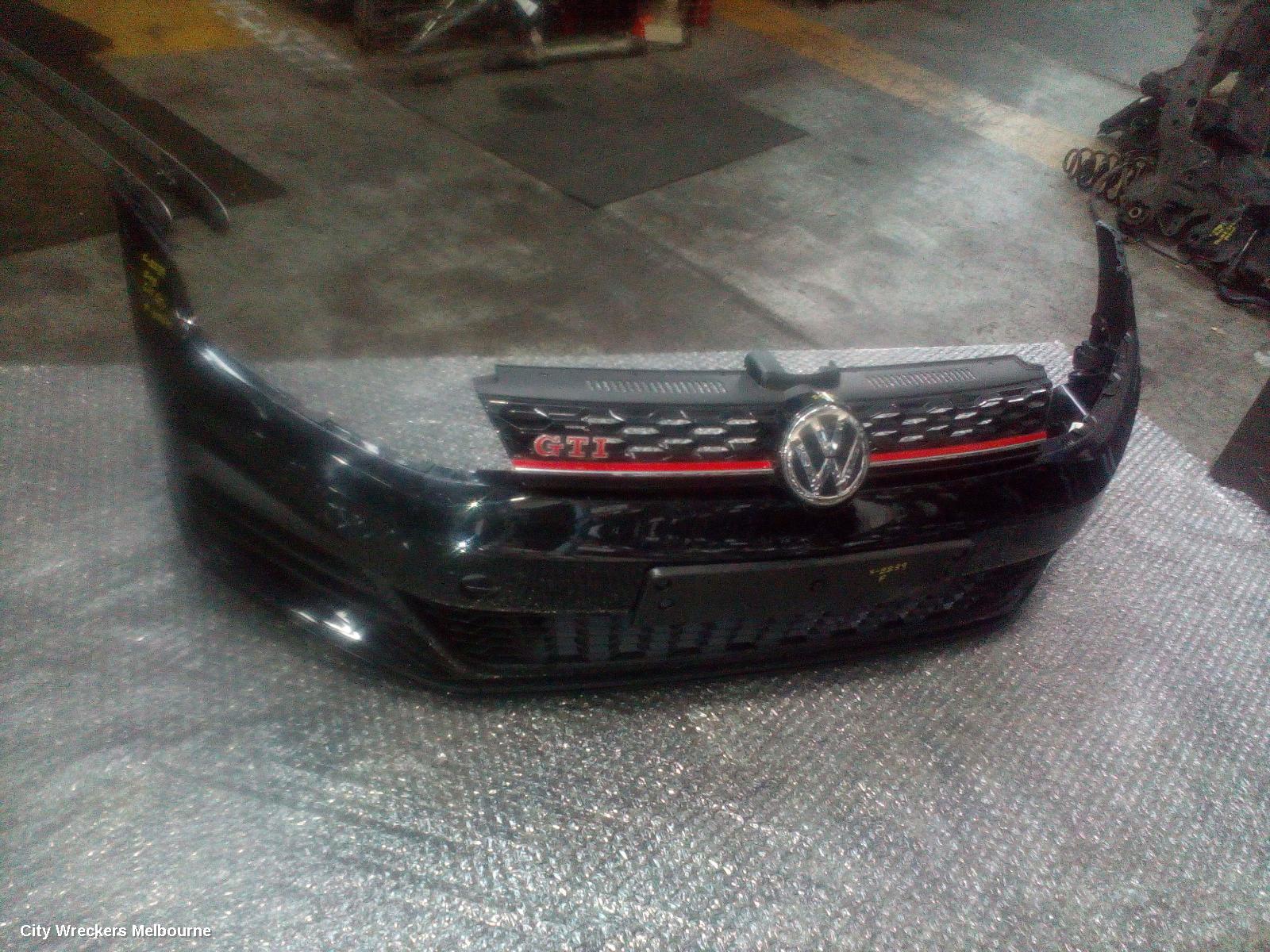 VOLKSWAGEN GOLF FRONT BUMPER, GEN 7, GTI/GTI PERFORMANCE, W/ PARK SENSOR TYPE, 03/2017 - 08/2020 - Image 1