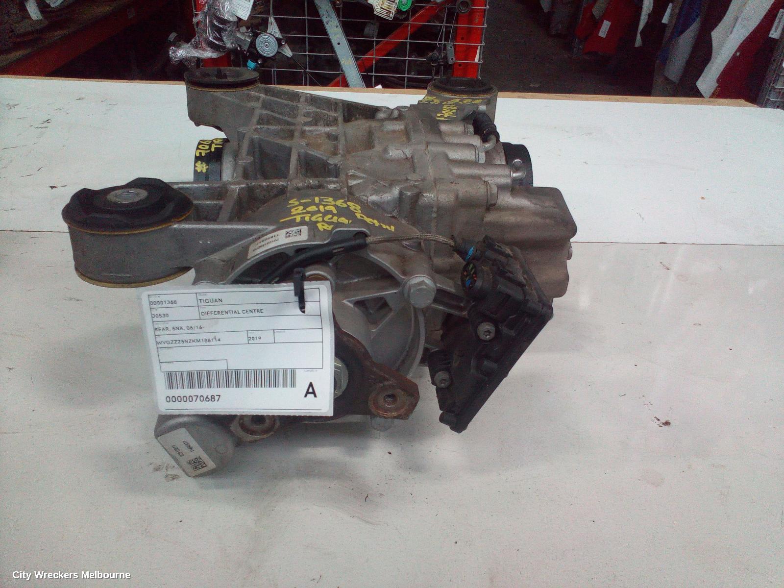 VOLKSWAGEN TIGUAN DIFFERENTIAL CENTRE, REAR, 5NA, 06/2016 ONWARDS - Image 1