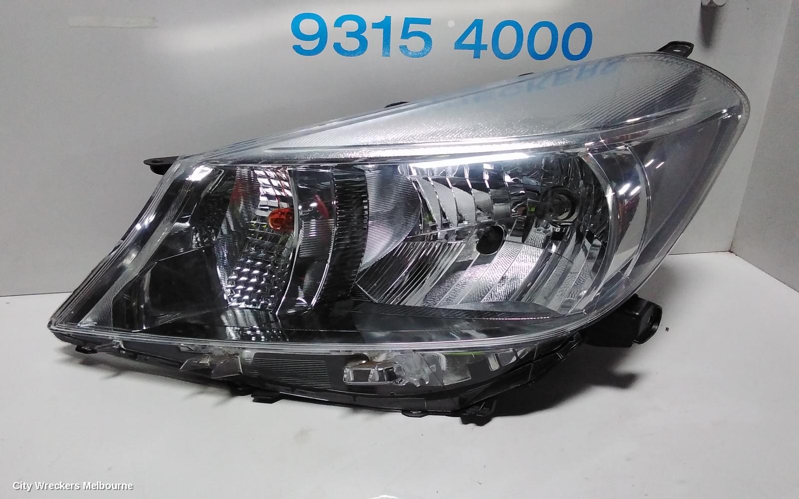 TOYOTA YARIS LEFT HEADLAMP, NCP13#, HATCH, YR/YRS/YRX, 08/2011 - 06/2014 - Image 2