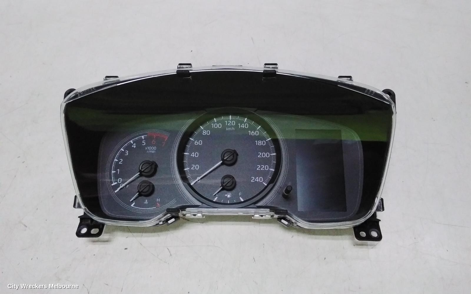 TOYOTA COROLLA INSTRUMENT CLUSTER, INSTRUMENT CLUSTER, AUTO T/M, HATCH, HYBRID, ASCENT SPORT/SX, ZWE211R, 07/2018 ONWARDS - Image 1