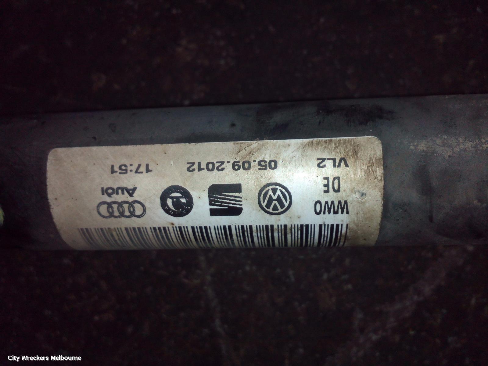 VOLKSWAGEN CADDY LEFT DRIVESHAFT, PETROL, 1.2, 2K, 08/2010 - 06/2015 - Image 2