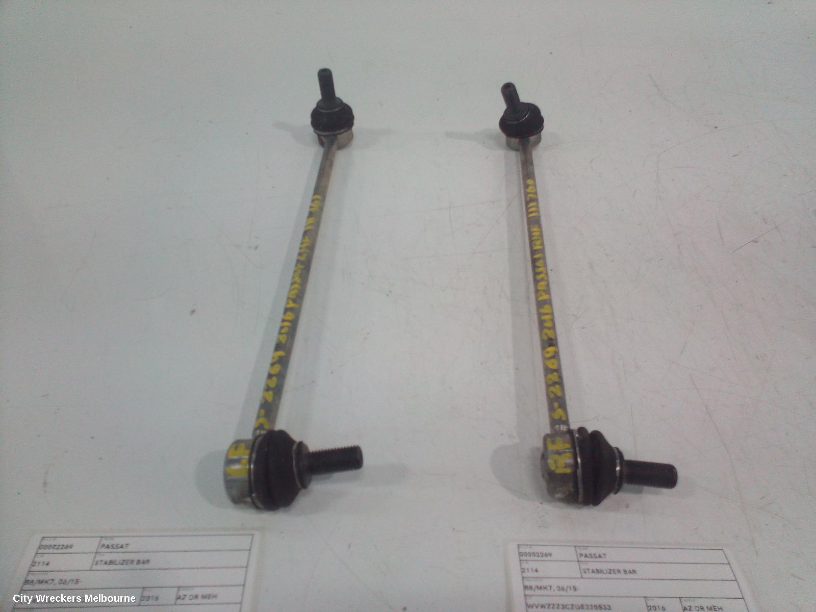 VOLKSWAGEN PASSAT STABILISER BAR, B8/MK7, 06/2015 - 05/2023 - Image 3