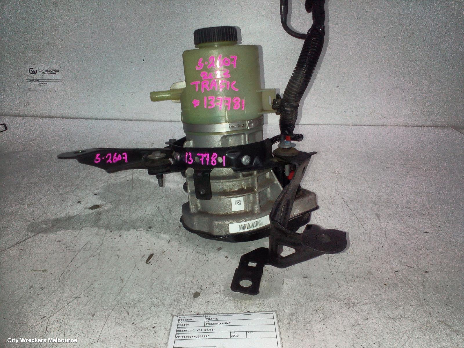 RENAULT TRAFIC STEERING PUMP, DIESEL, 2.0, X82, 01/2015 ONWARDS - Image 2