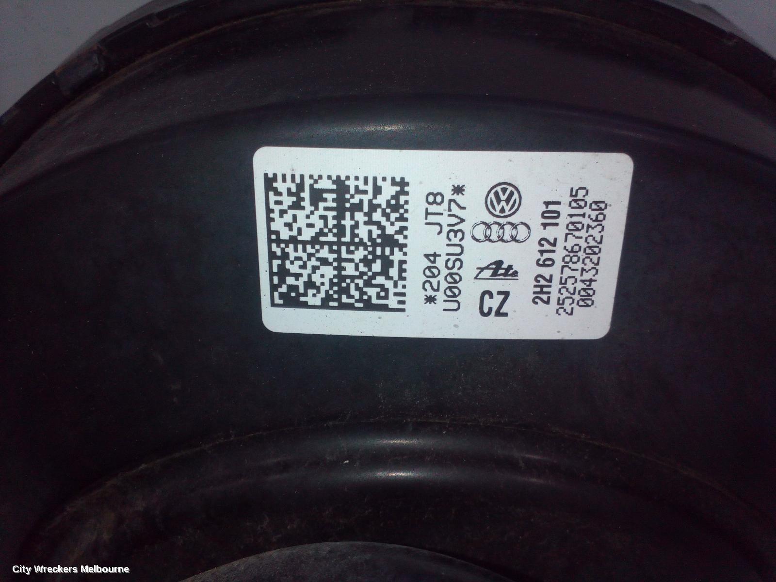 VOLKSWAGEN AMAROK BRAKE BOOSTER, 2H, P/N 2H2612101, 02/2011 ONWARDS - Image 3