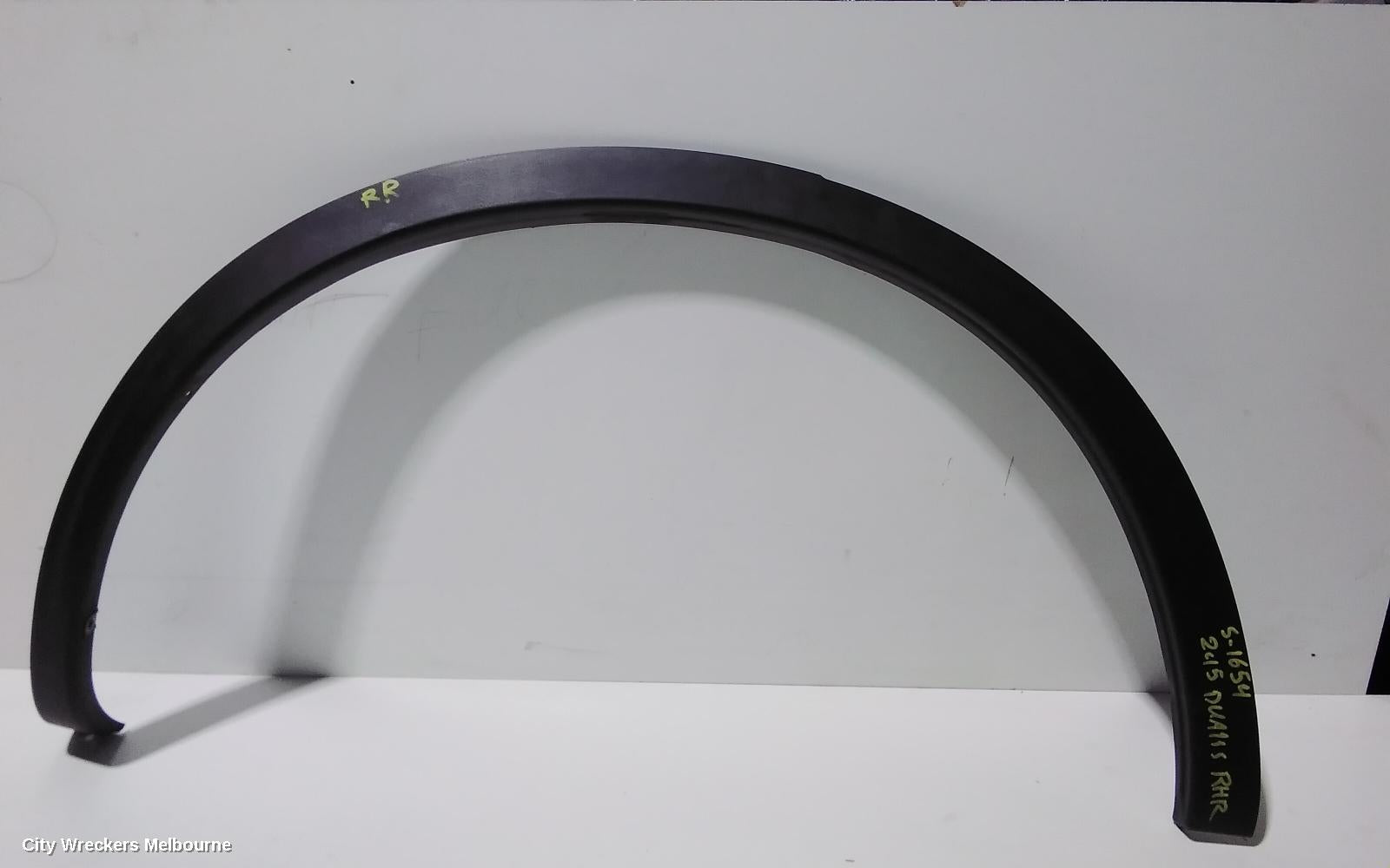 NISSAN DUALIS WHEEL ARCH FLARE, RH REAR, J10, 08/2008 - 05/2014 - Image 1