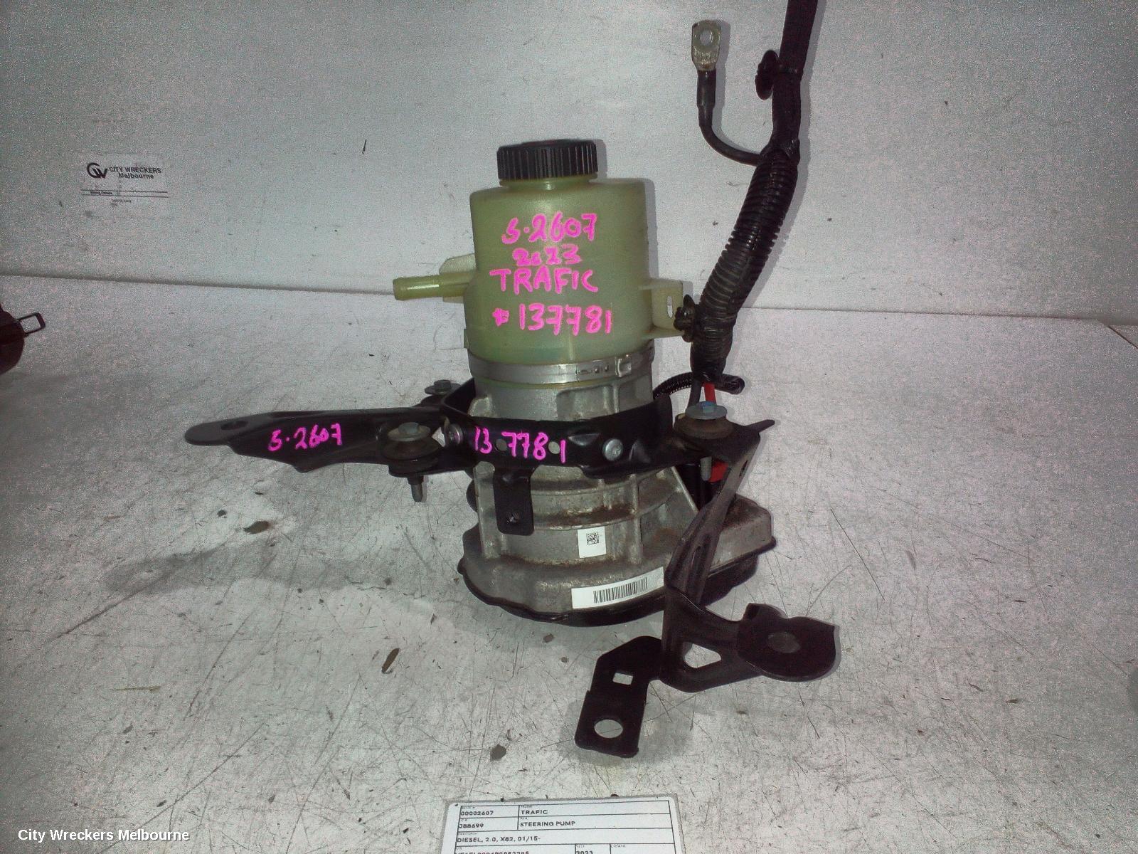 RENAULT TRAFIC STEERING PUMP, DIESEL, 2.0, X82, 01/2015 ONWARDS - Image 1