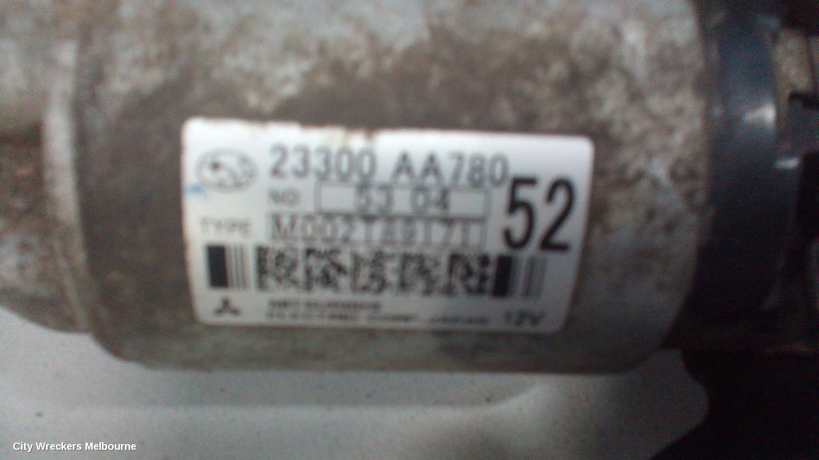 SUBARU FORESTER STARTER, DIESEL, EE20, TURBO, AUTO, CVT, SJ, 01/2015 - 08/2018 - Image 1