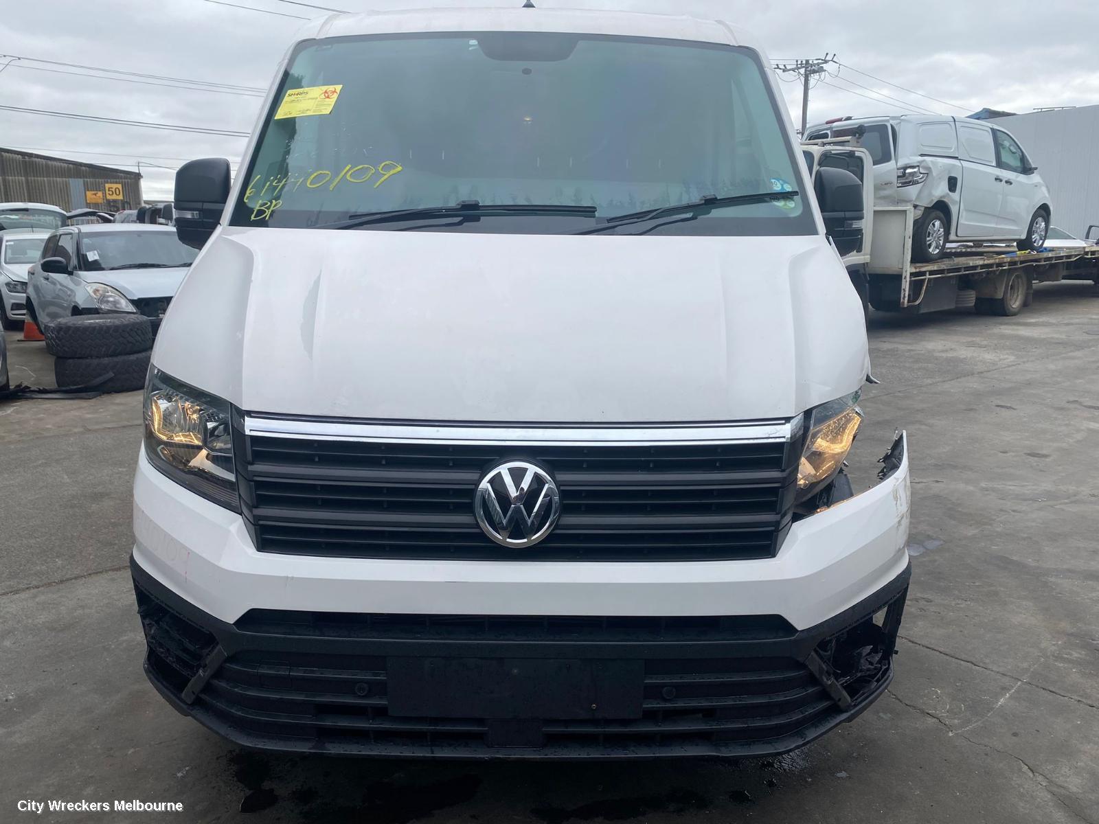 VOLKSWAGEN CRAFTER WHEEL STANDARD/STEEL, FACTORY, 16X6.5IN, ROUND HOLE TYPE, BLACK TYPE, SY1, 08/2017 ONWARDS - Image 1