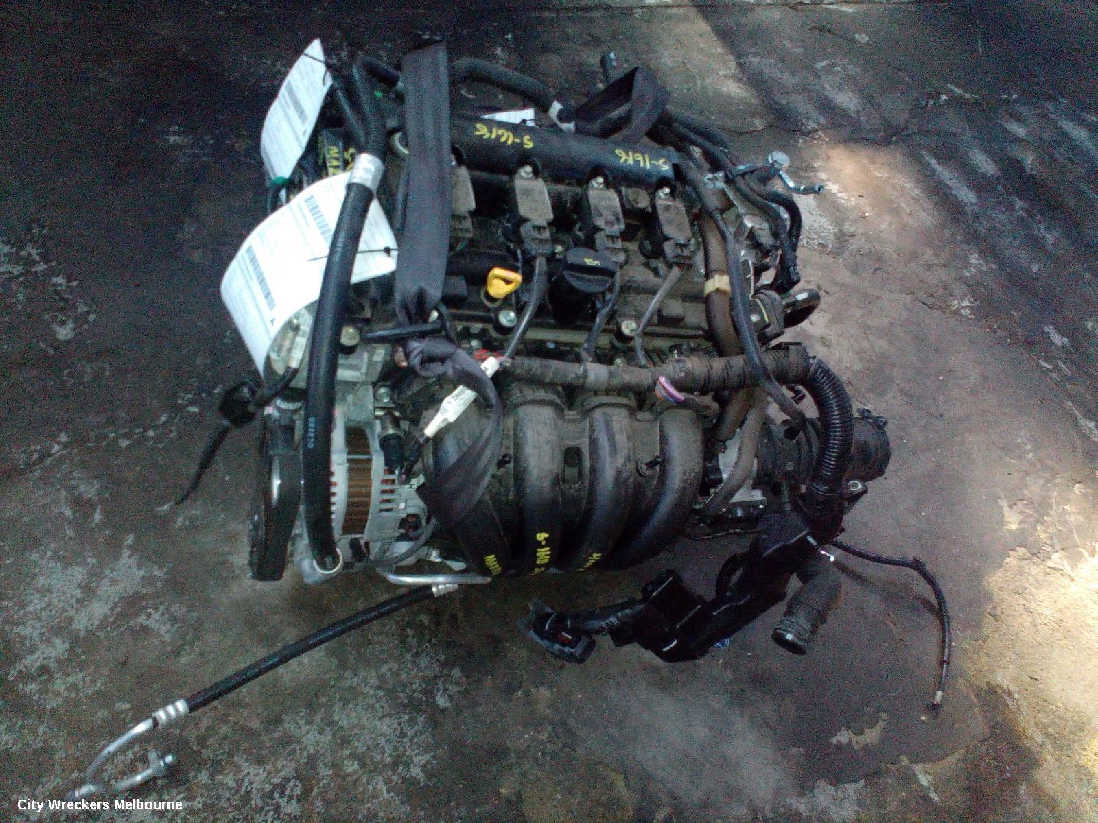 MAZDA 2 ENGINE, PETROL, 1.5, V-P5, NON ELEC CAM ACTUATOR TYPE, DJ/DL, 09/2014 ONWARDS - Image 3