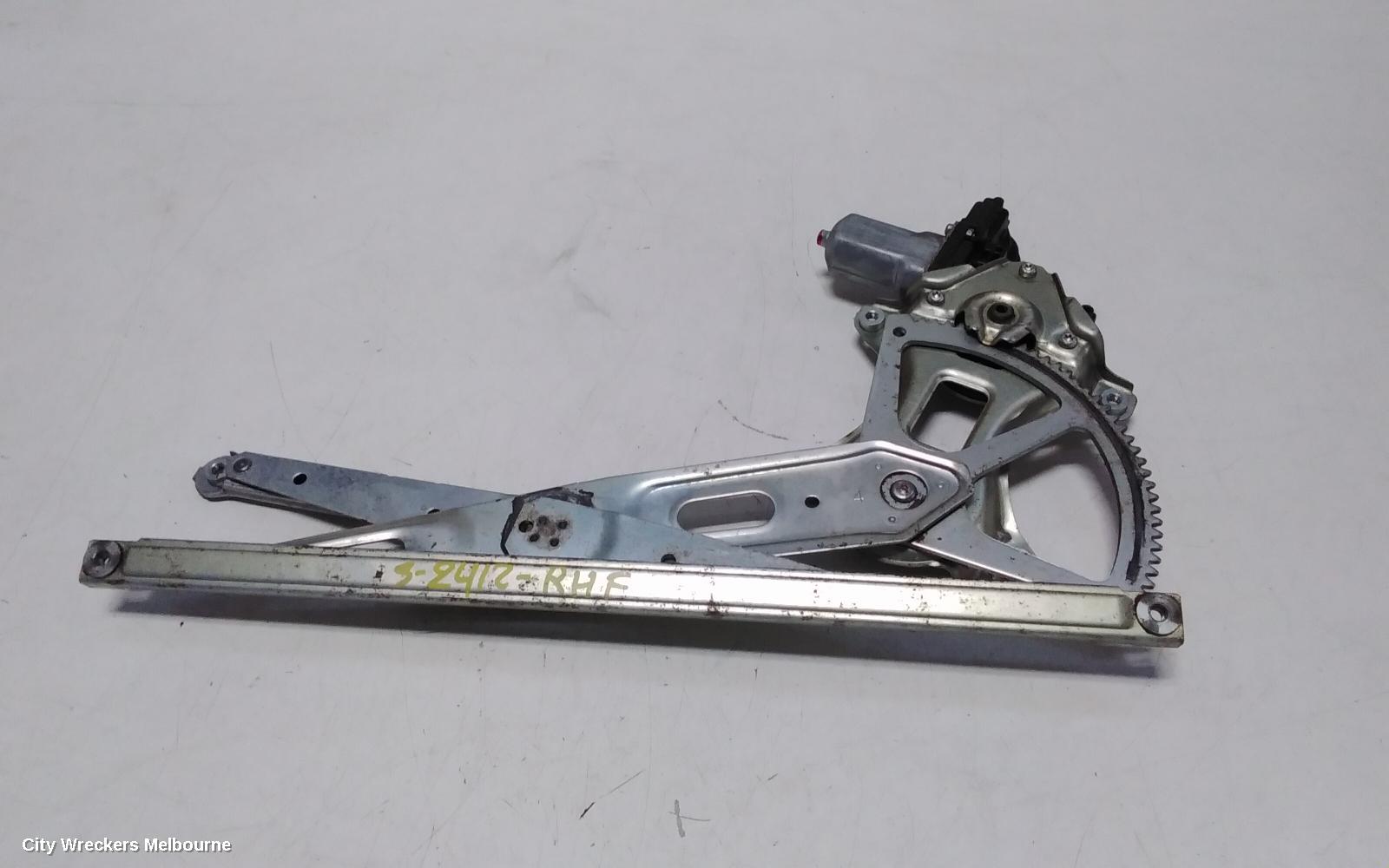 TOYOTA YARIS RIGHT FRONT WINDOW REG/MOTOR, NCP9#, 3DR/5DR HATCH, 10/2005 - 07/2011 - Image 2