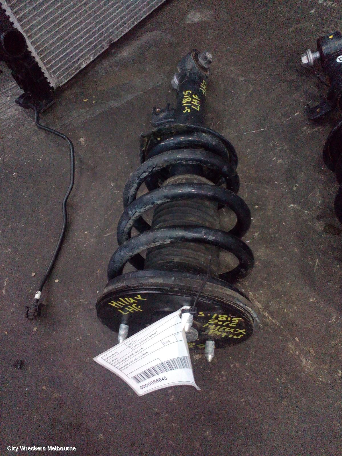 TOYOTA HILUX LEFT FRONT STRUT, 2WD LOW RIDE, 09/2015 ONWARDS - Image 2