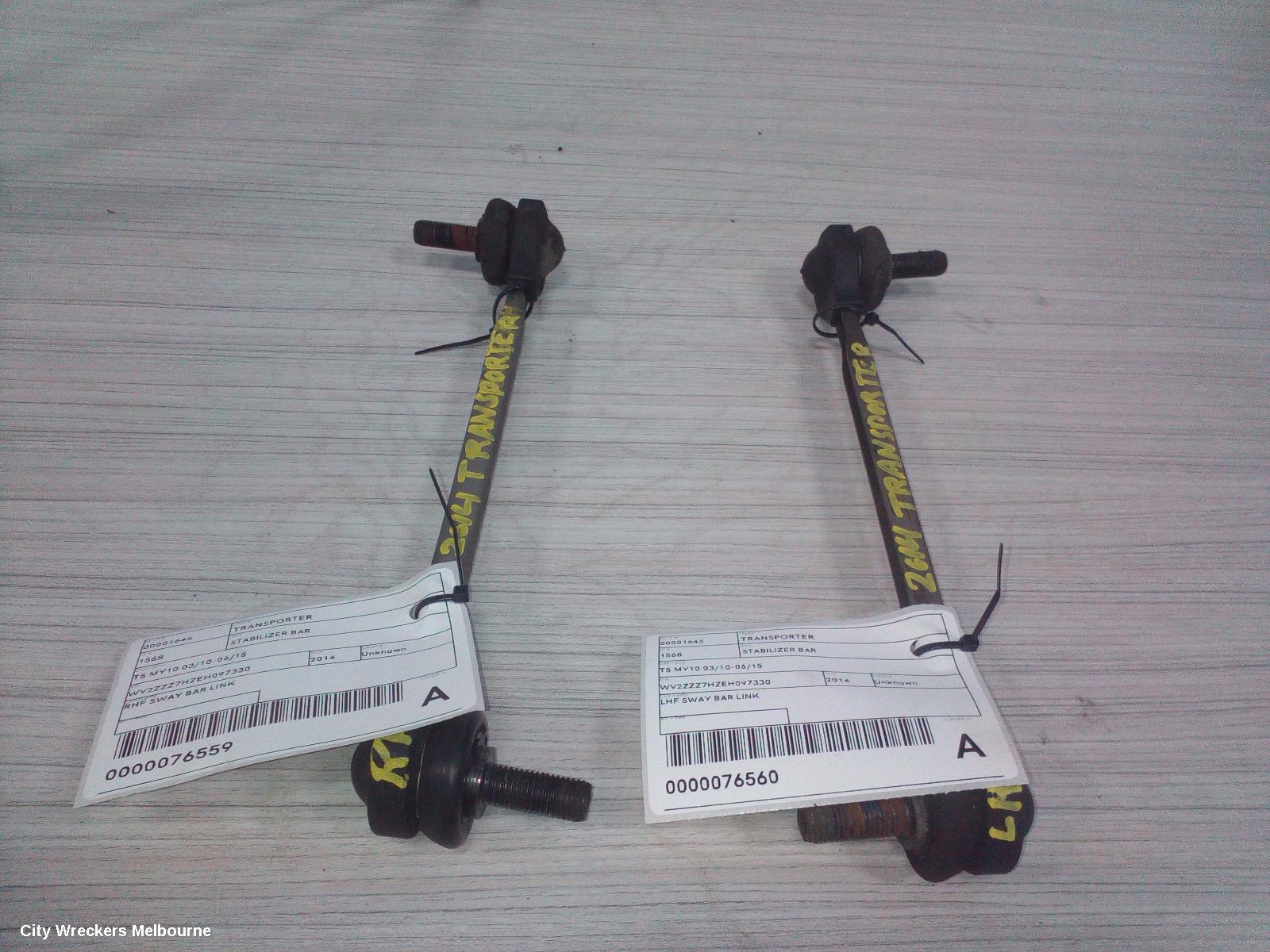 VOLKSWAGEN TRANSPORTER STABILISER BAR, T5 MY10 03/2010 - 06/2015 - Image 2