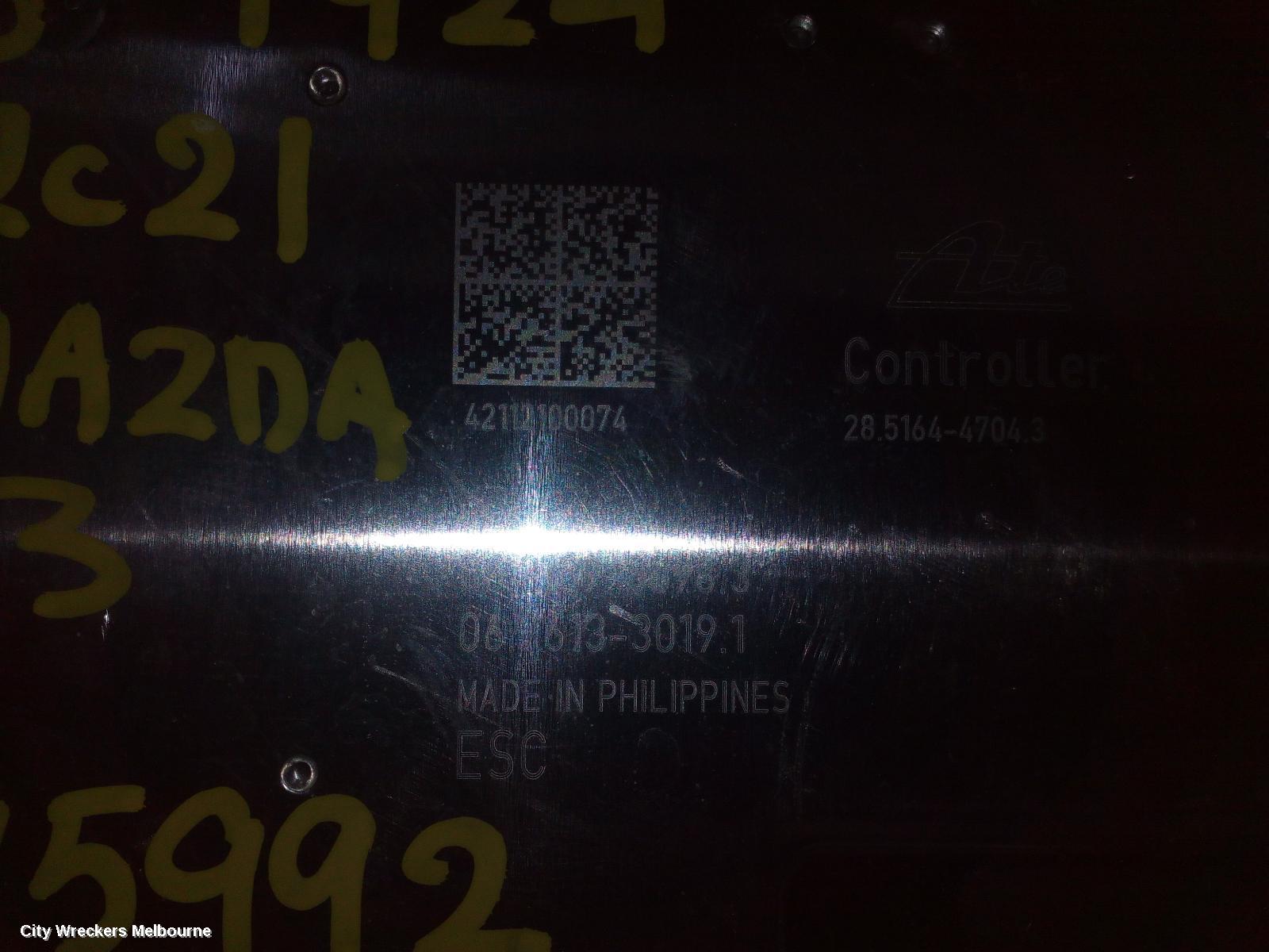 MAZDA 3 ABS PUMP/MODULATOR, BP, 03/2019 ONWARDS - Image 1