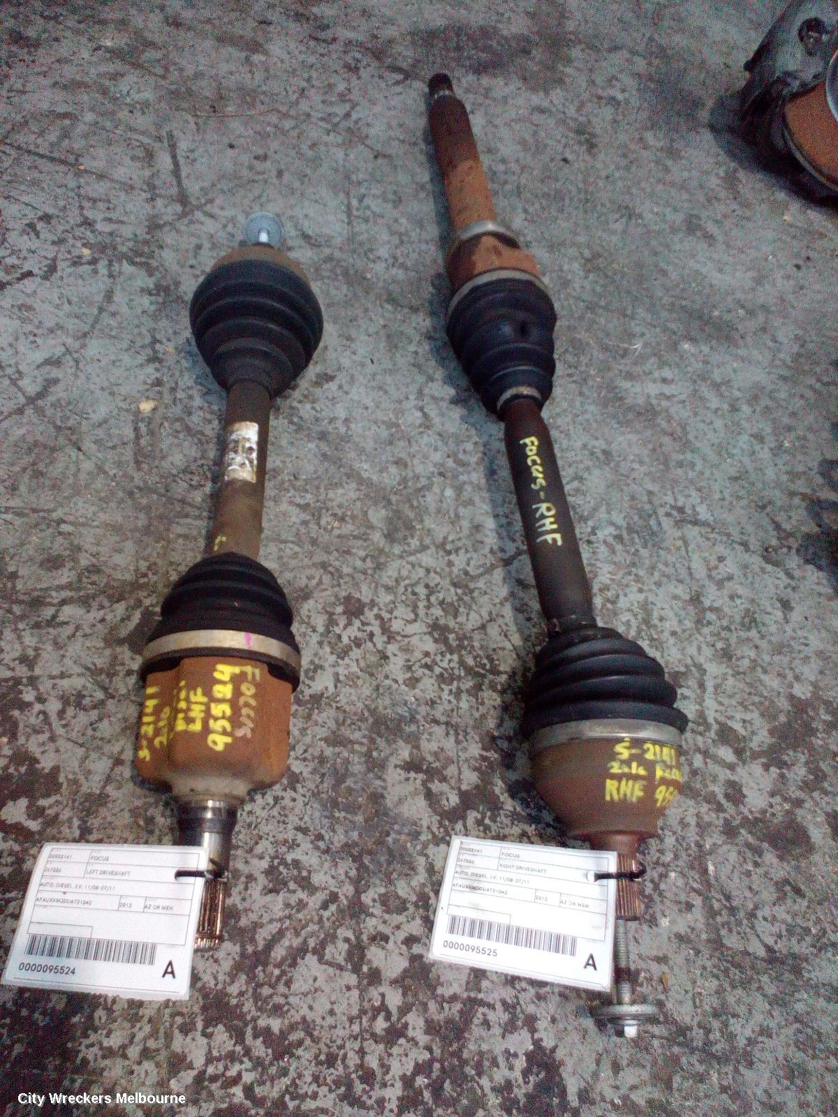 FORD FOCUS RIGHT DRIVESHAFT, AUTO, DIESEL, LV, 11/2008 - 07/2011 - Image 2