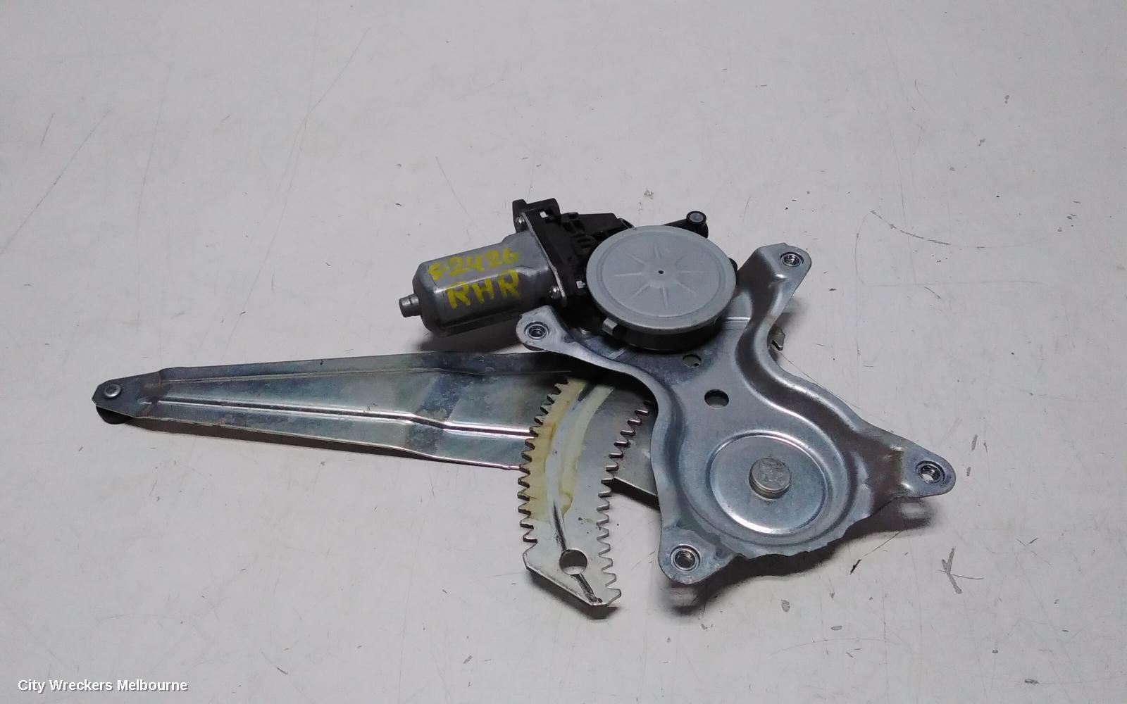 SUZUKI SWIFT RIGHT REAR WND REG/MOTOR, FZ, POWER, 08/2010 - 03/2017 - Image 2