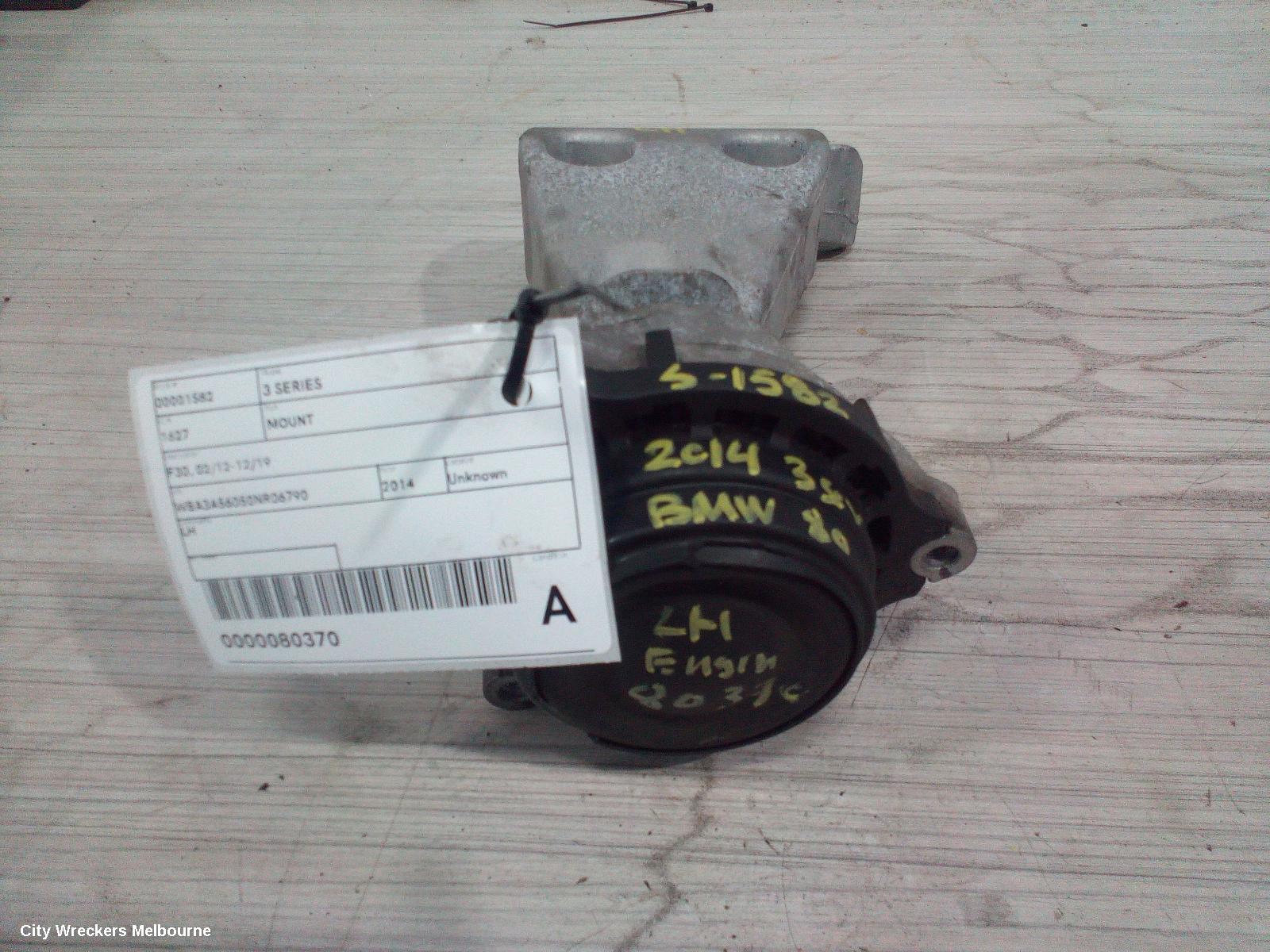BMW 3 SERIES MOUNT, ENGINE MOUNT (LH SIDE), PETROL, 2.0, N20, F30/F31/F34, 11/2011 - 05/2016 - Image 1