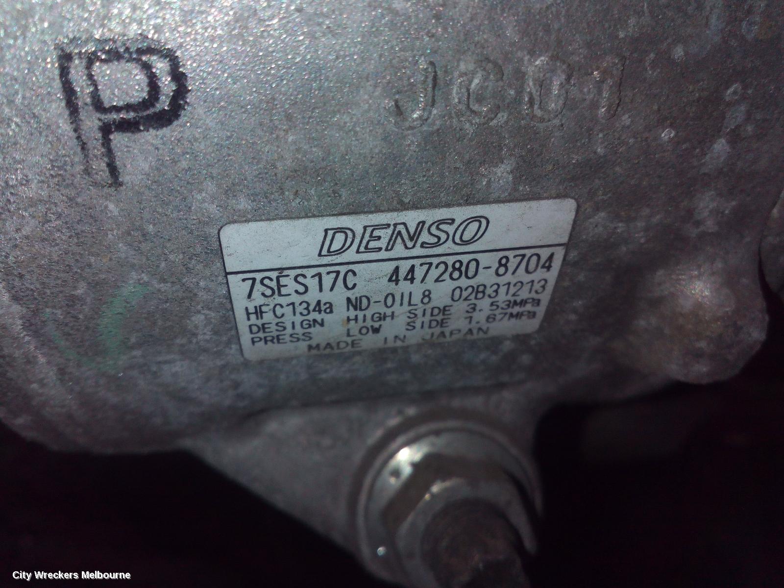 TOYOTA CAMRY A/C COMPRESSOR, XV70, 2.5, 2AR-FE, PETROL, 09/2017 - 01/2021 - Image 2
