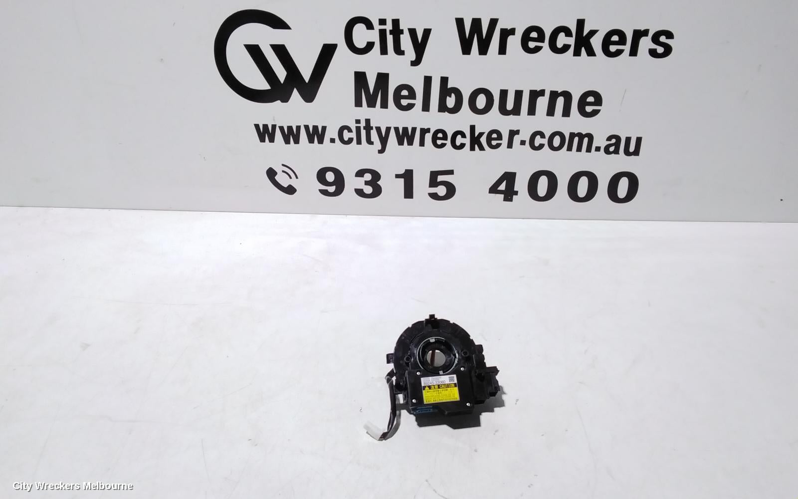 TOYOTA CAMRY AIRBAG MODULE/SENSOR, CLOCKSPRING, ASV50/AVV50, 12/2011 - 10/2017 - Image 1