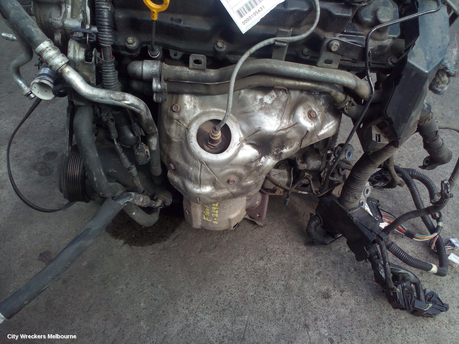 NISSAN MURANO CATALYTIC CONVERTER, DOWNPIPE-CAT TYPE, 3.5, PETROL, FRONT (LH SIDE), Z51, 12/2008 - 12/2014 - Image 1