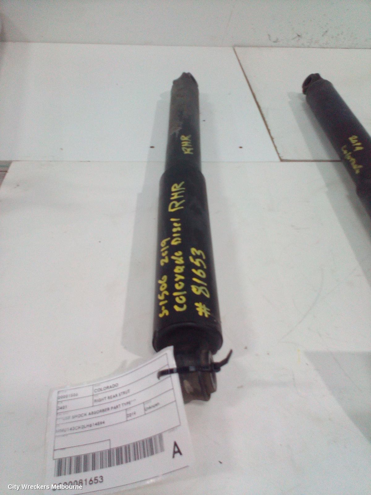 HOLDEN COLORADO RIGHT REAR STRUT, ***USE SHOCK ABSORBER PART TYPE*** - Image 1
