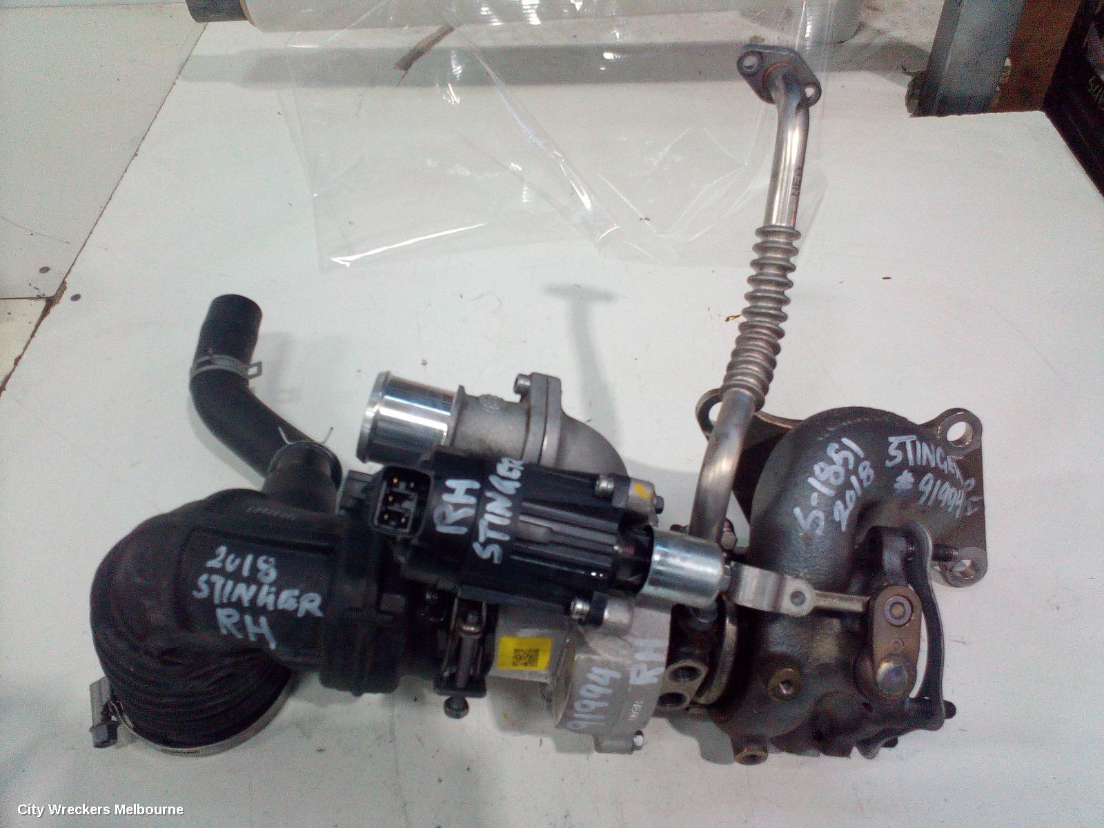 KIA STINGER TURBO SUPERCHARGER, PETROL, 3.3, RH SIDE, CK, 06/2017 ONWARDS - Image 3
