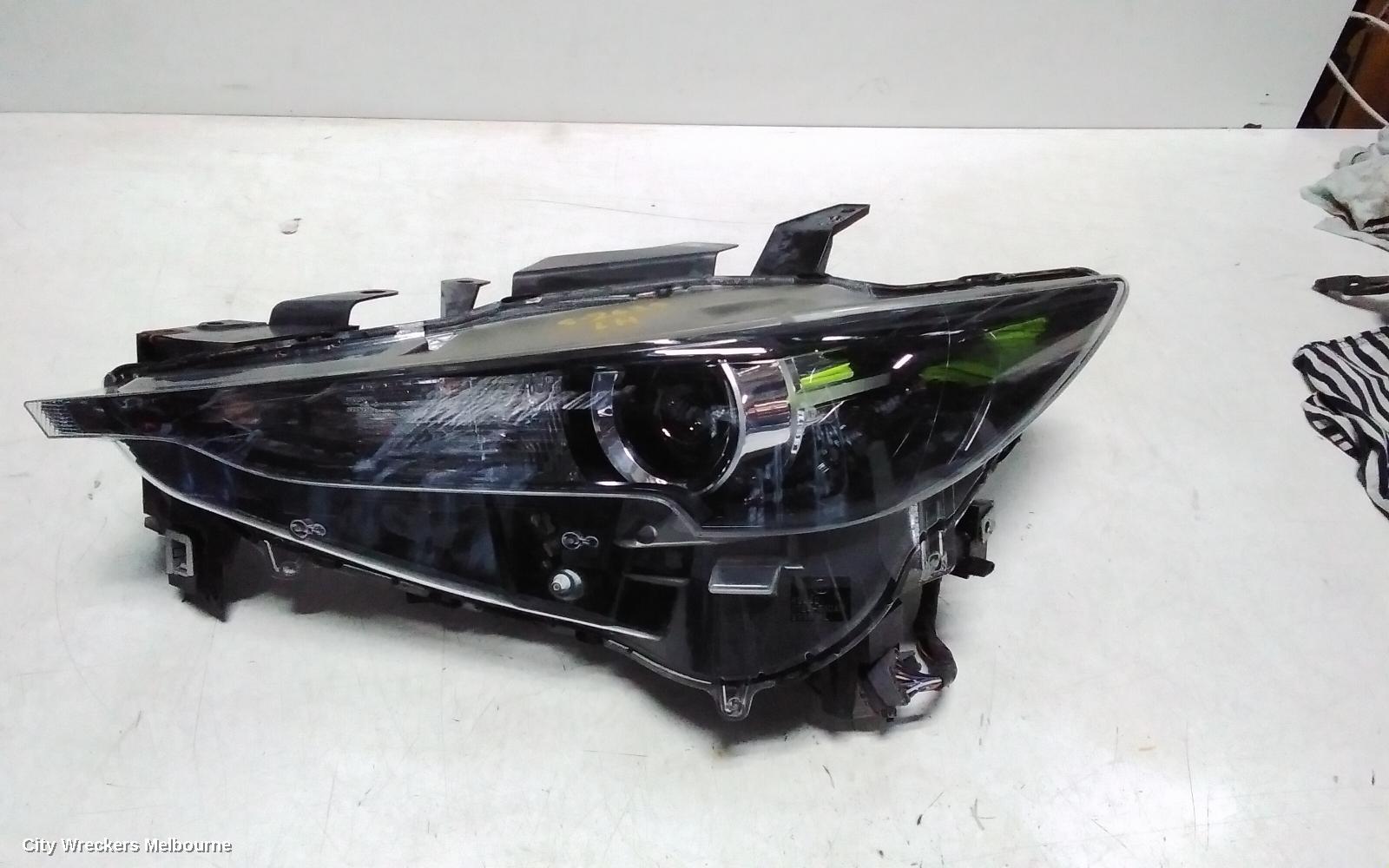 MAZDA CX8 LEFT HEADLAMP, KG, LED, NON AFS & W/ ADAPTIVE, W/ DAYTIME RUNNING LAMP TYPE, 05/2018 ONWARDS - Image 1