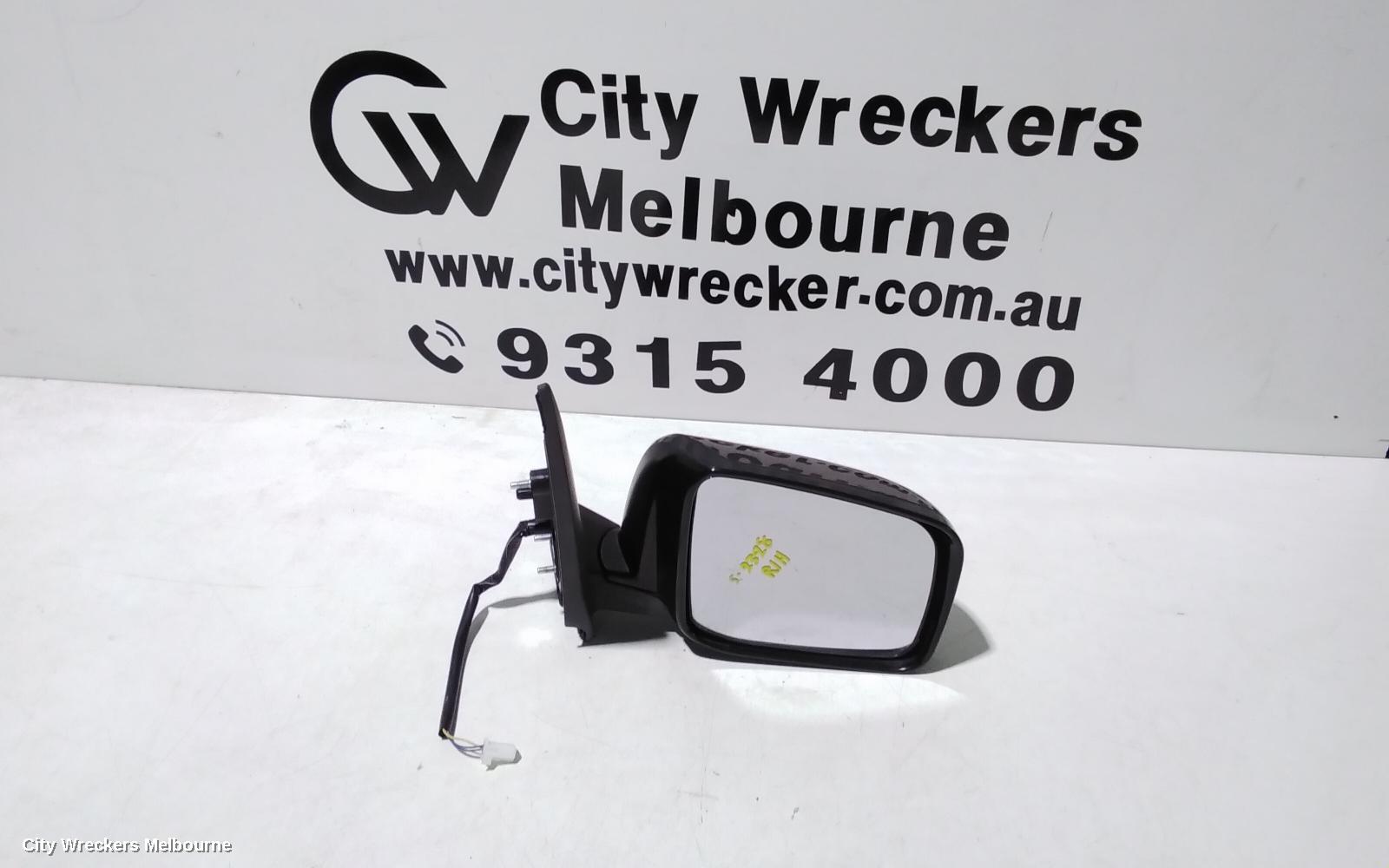 NISSAN XTRAIL RIGHT DOOR MIRROR, T31, NON CAMERA TYPE, 09/2007 - 04/2014 - Image 2