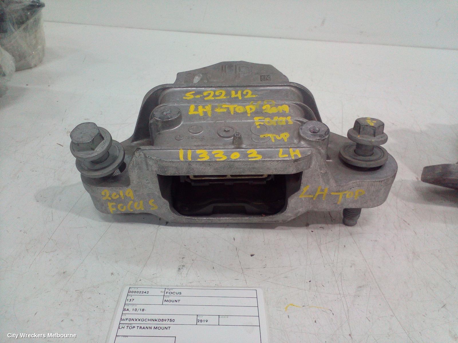 FORD FOCUS MOUNT, SA, 10/2018 - 12/2024 - Image 2