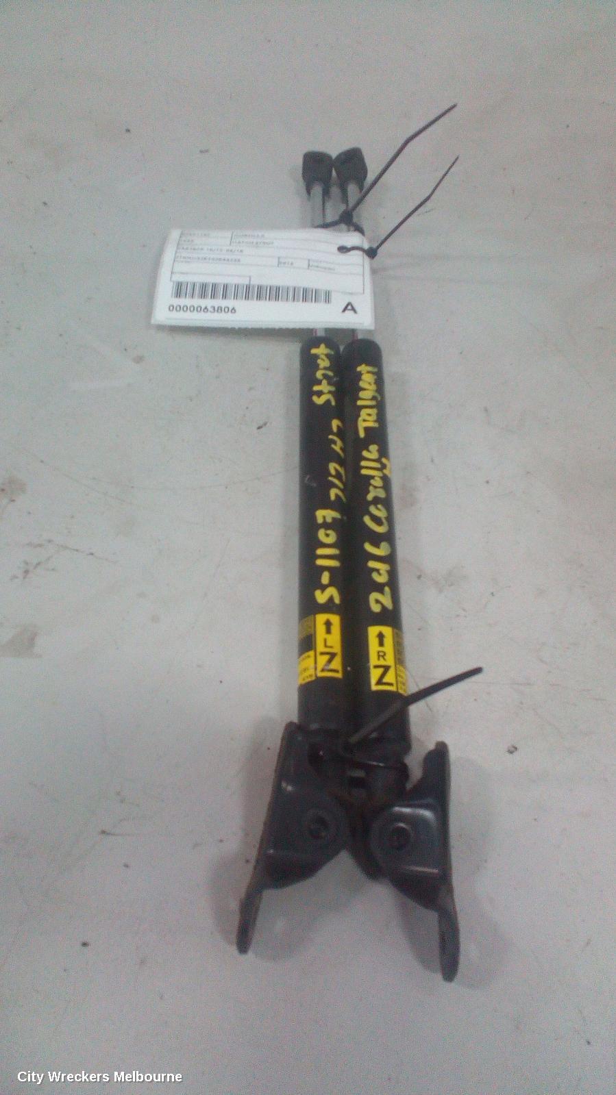 TOYOTA COROLLA HATCH STRUT, ZRE182R 10/2012 - 06/2018 - Image 2