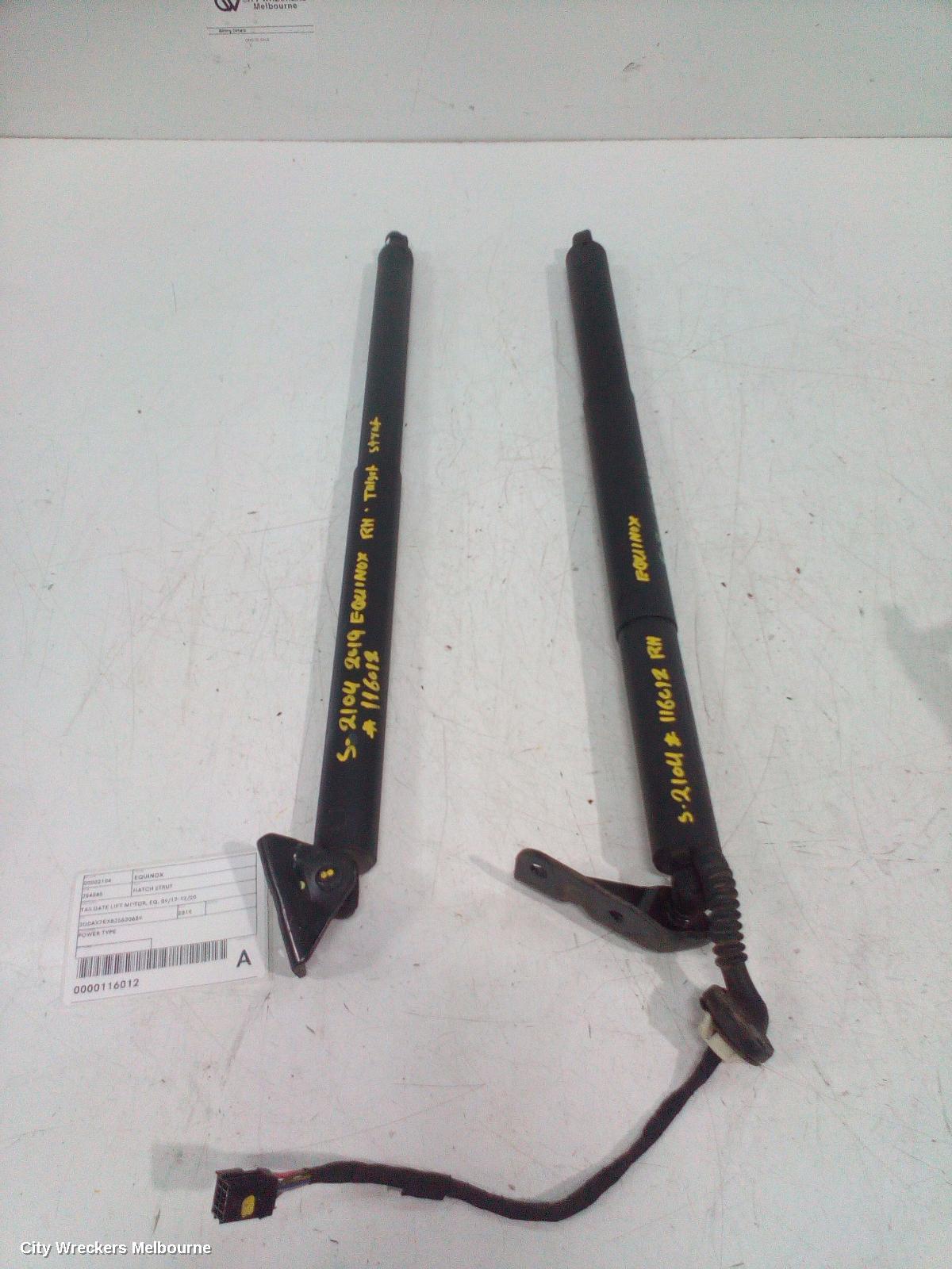 HOLDEN EQUINOX HATCH STRUT, TAILGATE LIFT MOTOR, EQ, 09/2017 - 12/2020 - Image 2