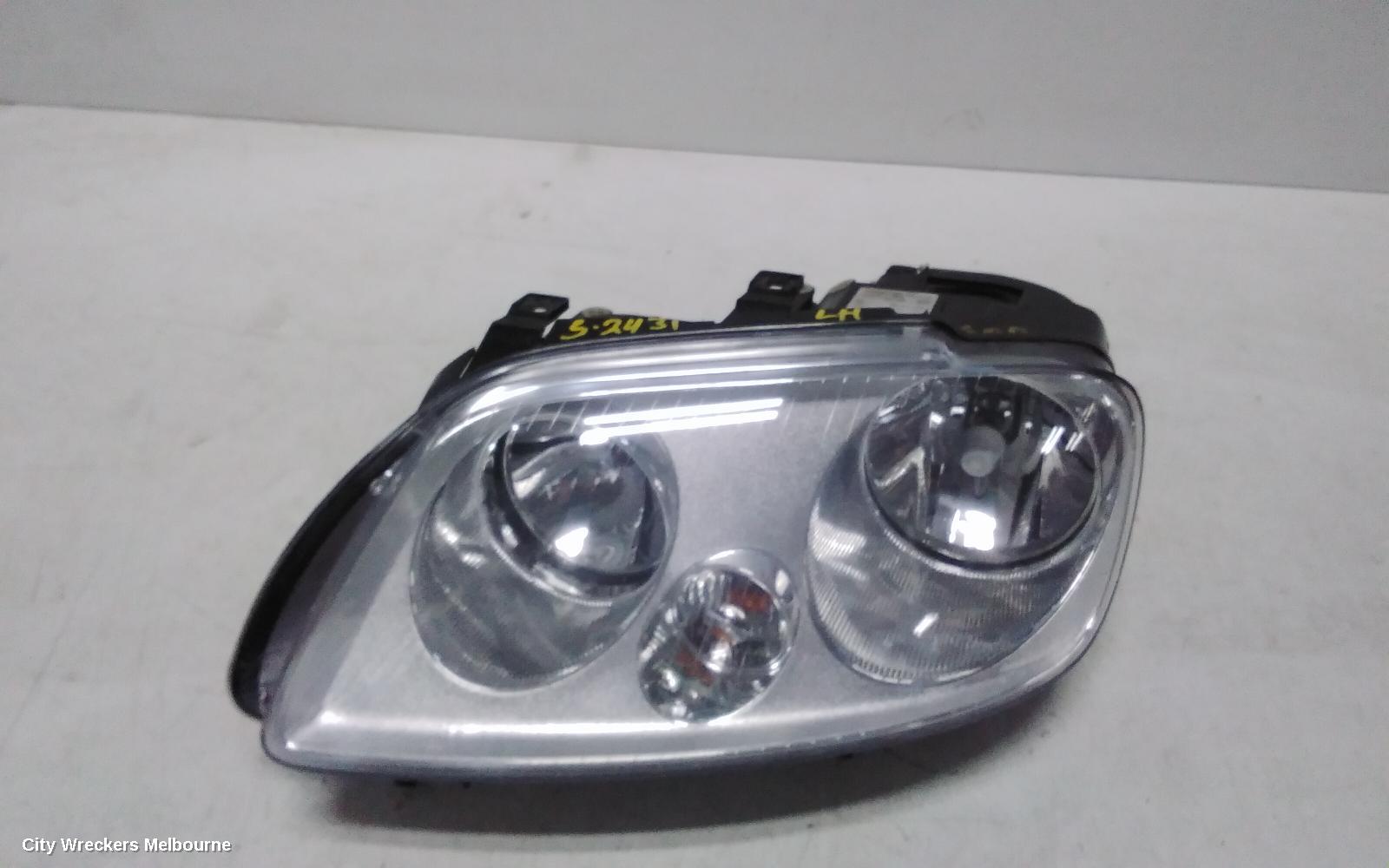 VOLKSWAGEN CADDY LEFT HEADLAMP, 2K, CHROME INSERT TYPE, 12/2004 - 08/2010 - Image 2