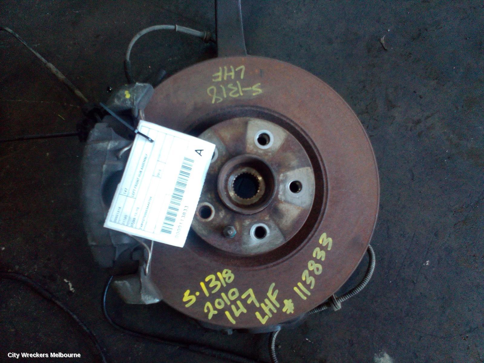 ALFA ROMEO 147 LEFT FRONT HUB ASSEMBLY, 07/2005 - 12/2010 - Image 1