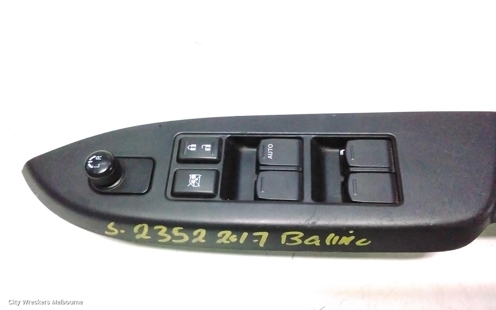SUZUKI BALENO PWR DR WIND SWITCH, RH FRONT (MASTER SWITCH), 18PIN (12 BIG/6 SML), EW, 04/2016 - 12/2022 - Image 3