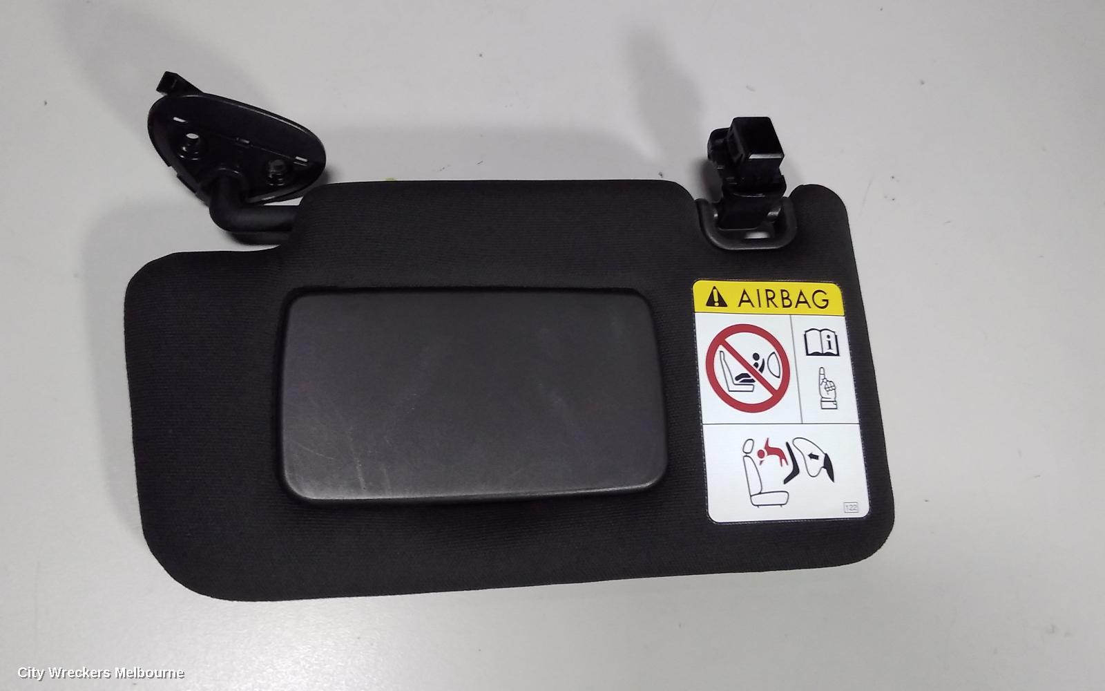 SUBARU WRX SUNVISOR, V1, LH SIDE, 03/2014 ONWARDS - Image 2