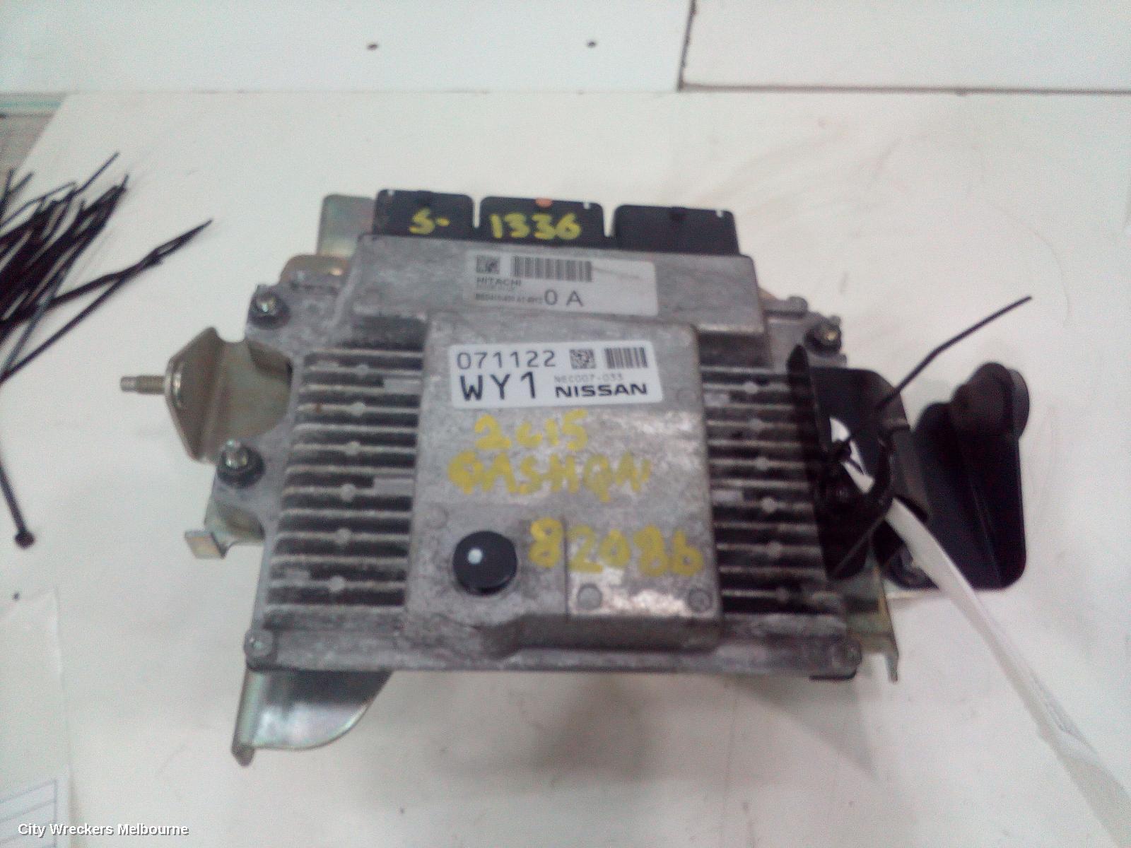 NISSAN QASHQAI ECU, ENGINE ECU, 2.0, PETROL, ECU ONLY, MR20, J11, 06/2014 ONWARDS - Image 2