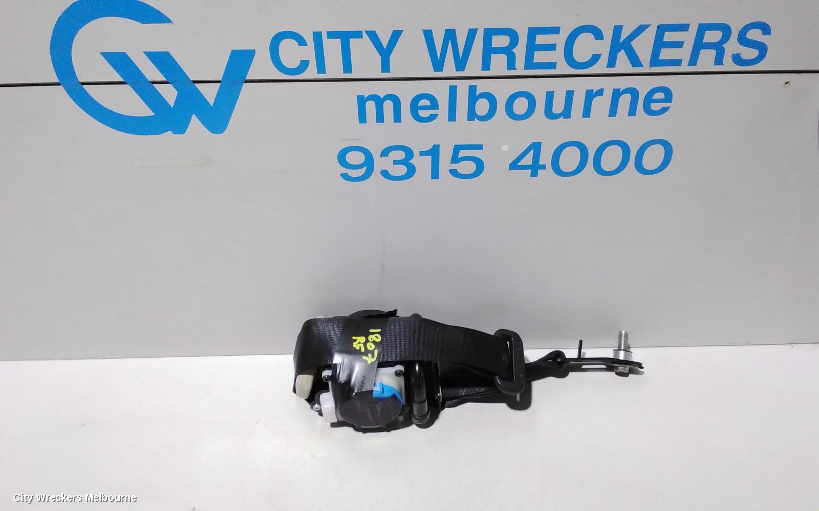 MAZDA CX3 SEATBELT/STALK, RH FRONT, SEAT BELT ONLY, DK, 03/2015 ONWARDS - Image 1