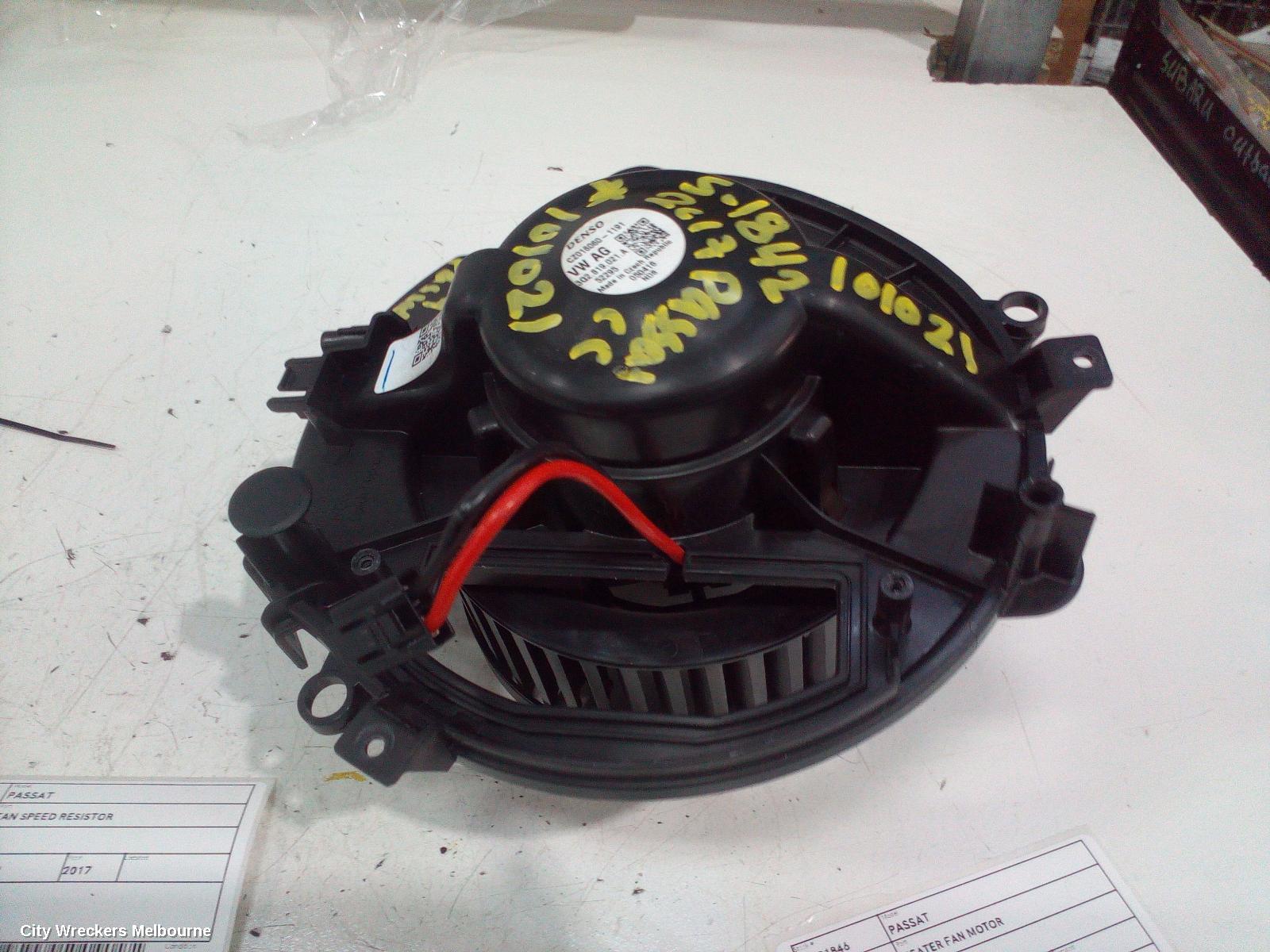 VOLKSWAGEN PASSAT HEATER FAN MOTOR, B8/MK7, 06/2015 ONWARDS - Image 3