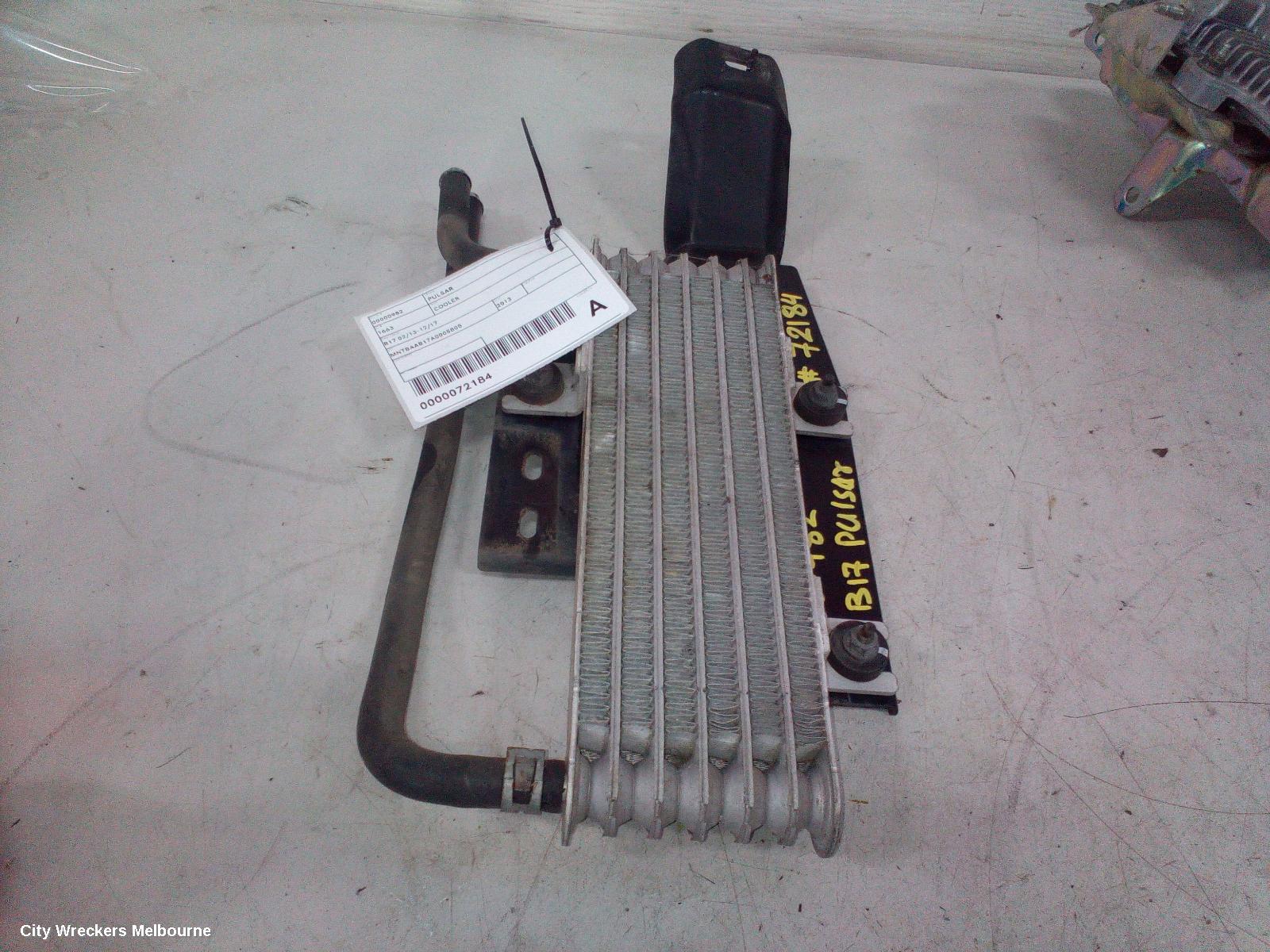 NISSAN PULSAR COOLER, TRANSMISSION OIL COOLER, PETROL, 1.8, MRA8DE, B17/C12, 12/2012 - 12/2017 - Image 2