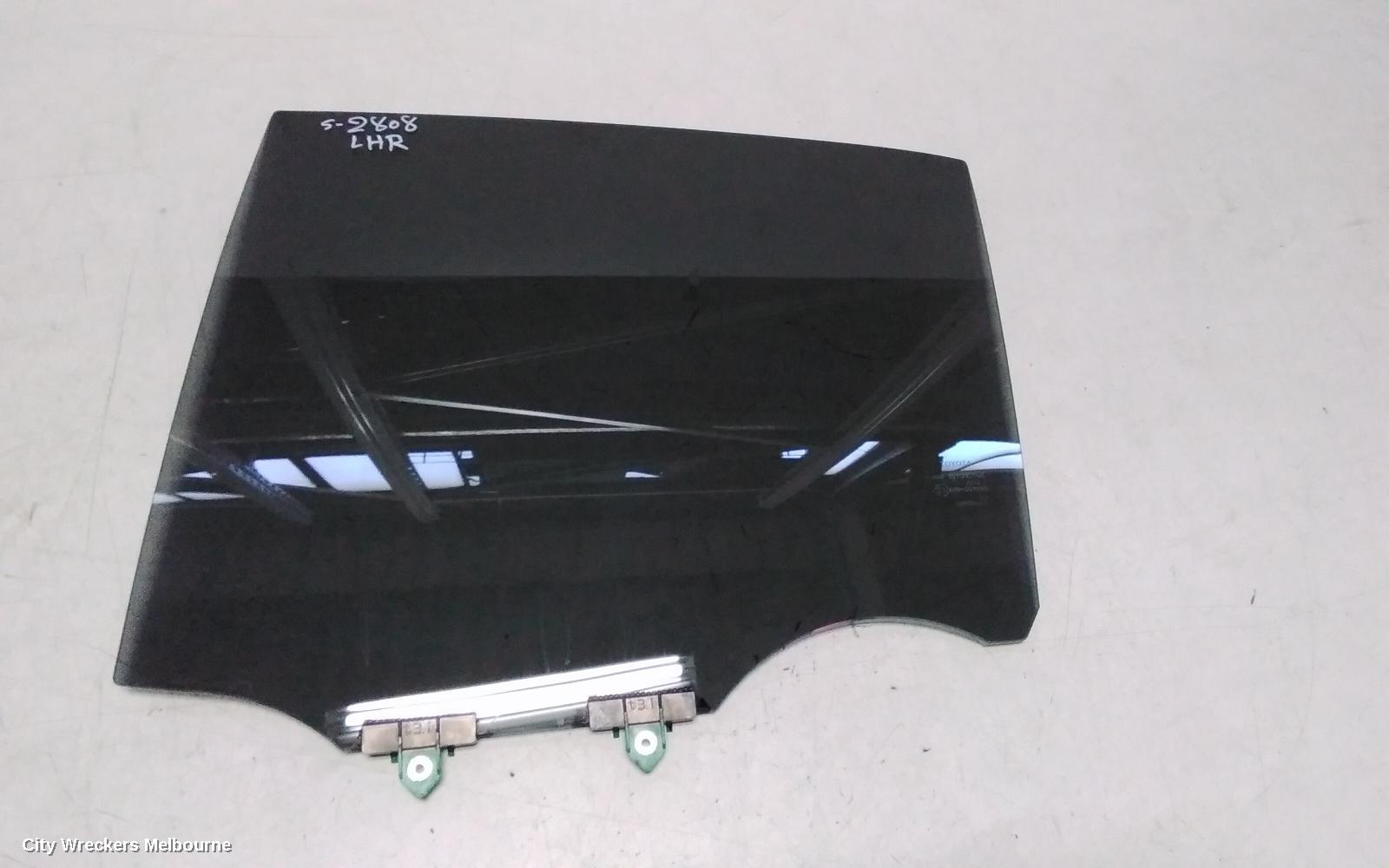 TOYOTA COROLLA LEFT REAR DOOR WINDOW, E210, HATCH, 07/2018 ONWARDS - Image 1
