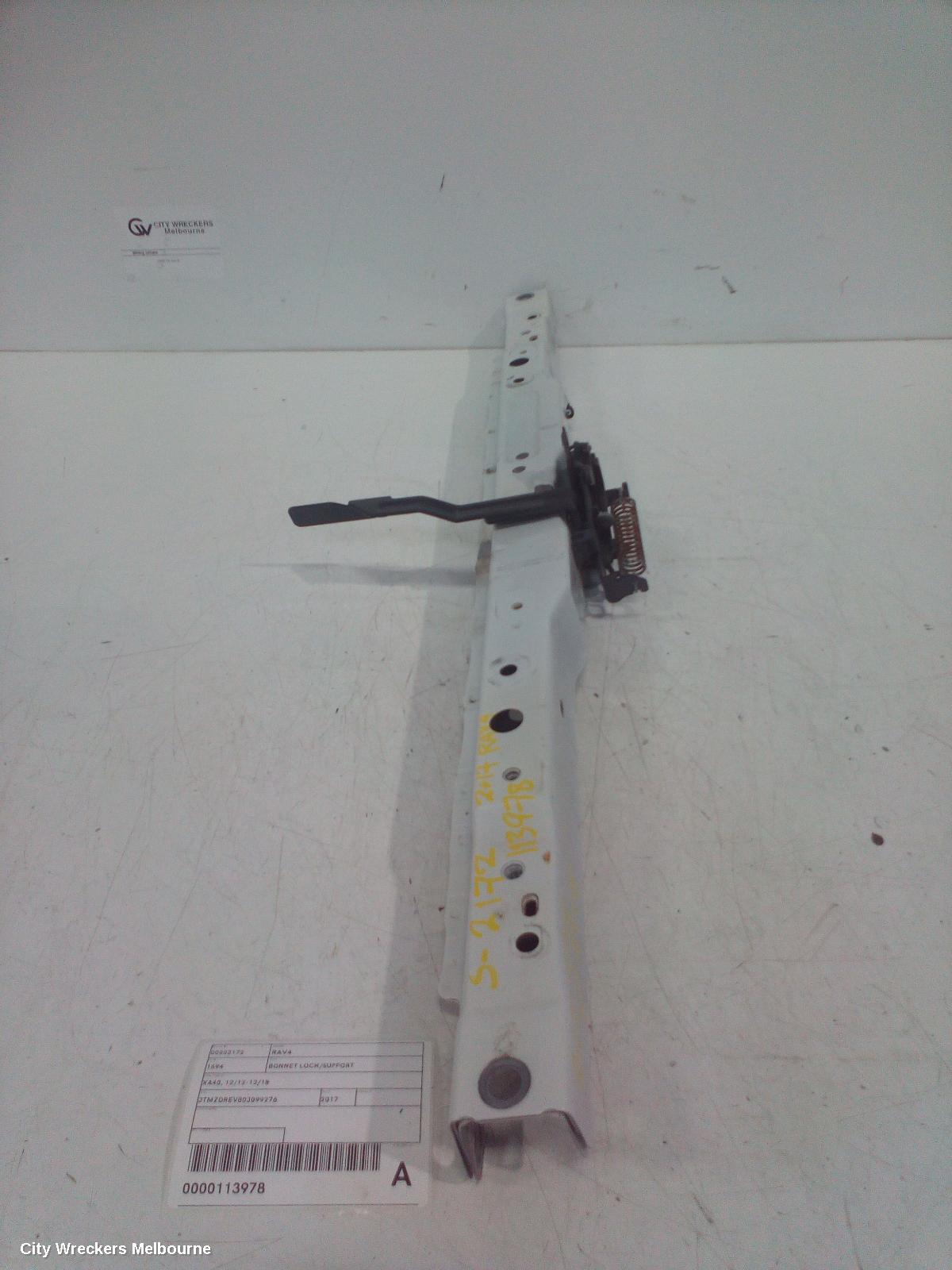 TOYOTA RAV4 BONNET LOCK/SUPPORT, XA40, 12/2012 - 12/2018 - Image 2