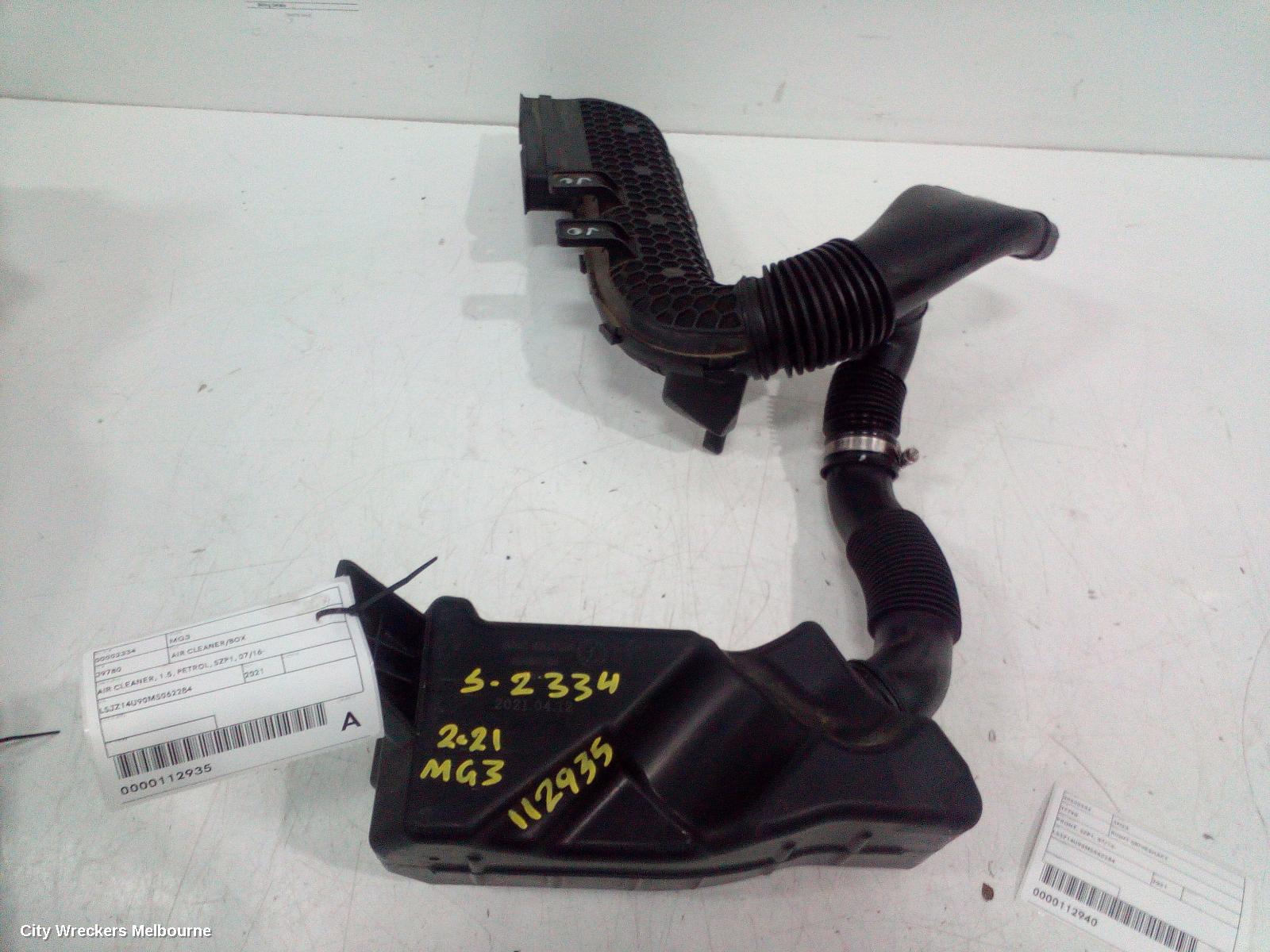 MG MG3 AIR CLEANER/BOX, AIR CLEANER, 1.5, PETROL, SZP1, 07/2016 ONWARDS - Image 2